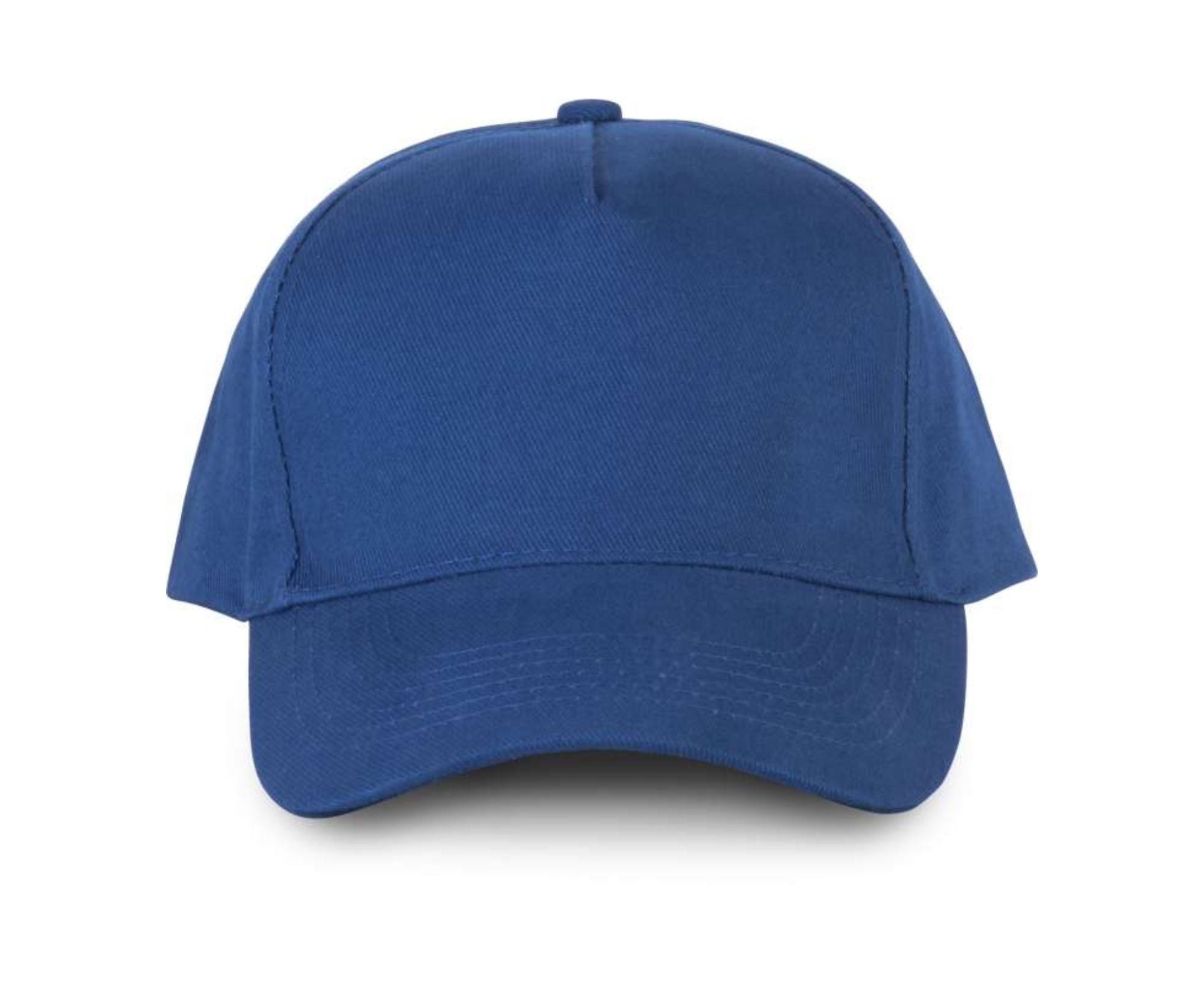KP135 | 5 Panels Organic Cotton Cap Royal Blue