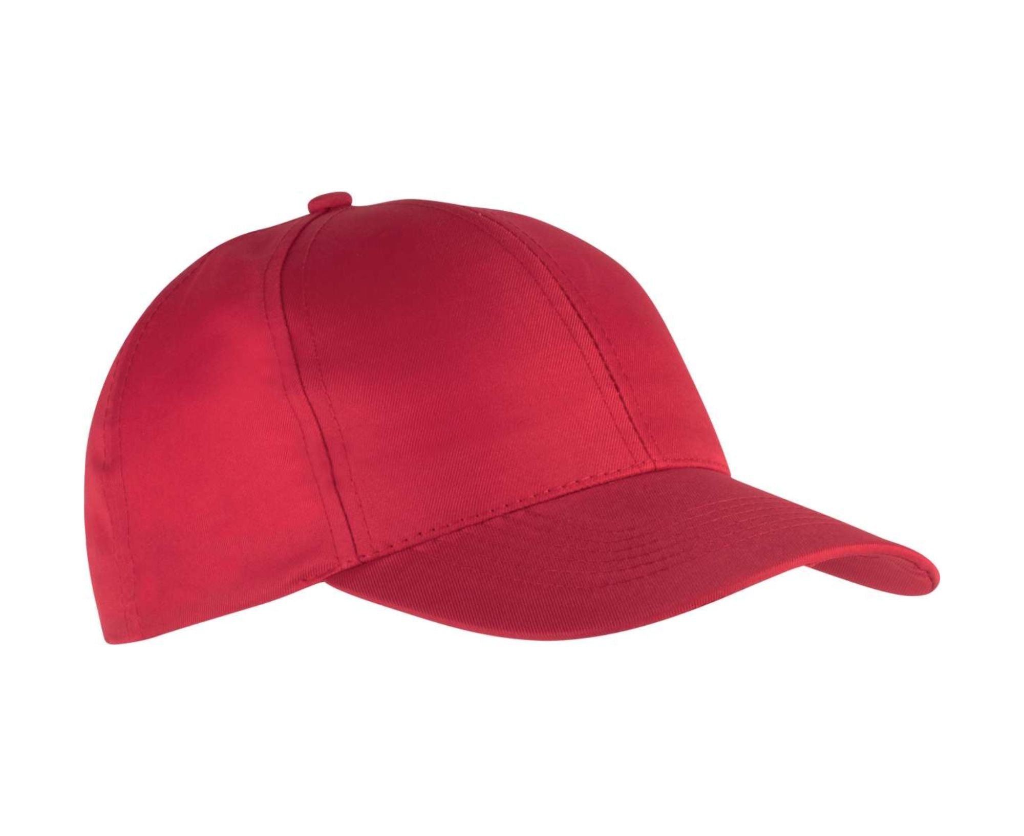 KP156 | Polyester Cap 6 Panels Red
