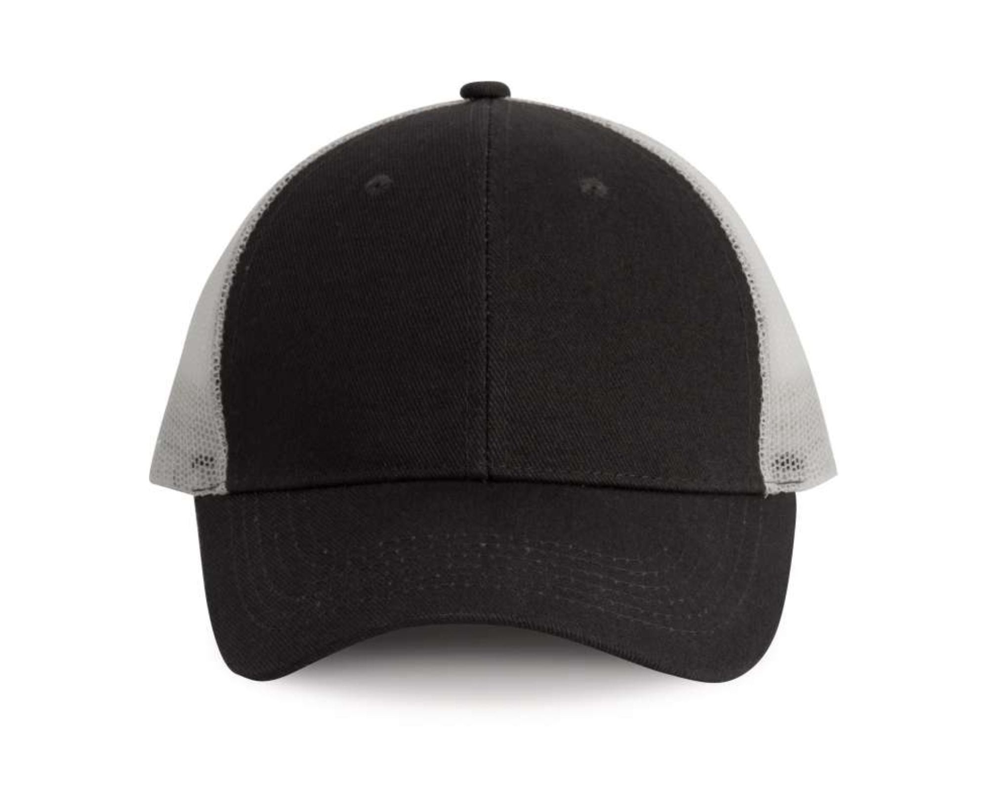 KP158 | 6 Panels Trucker Cap Dark Grey | Light Grey
