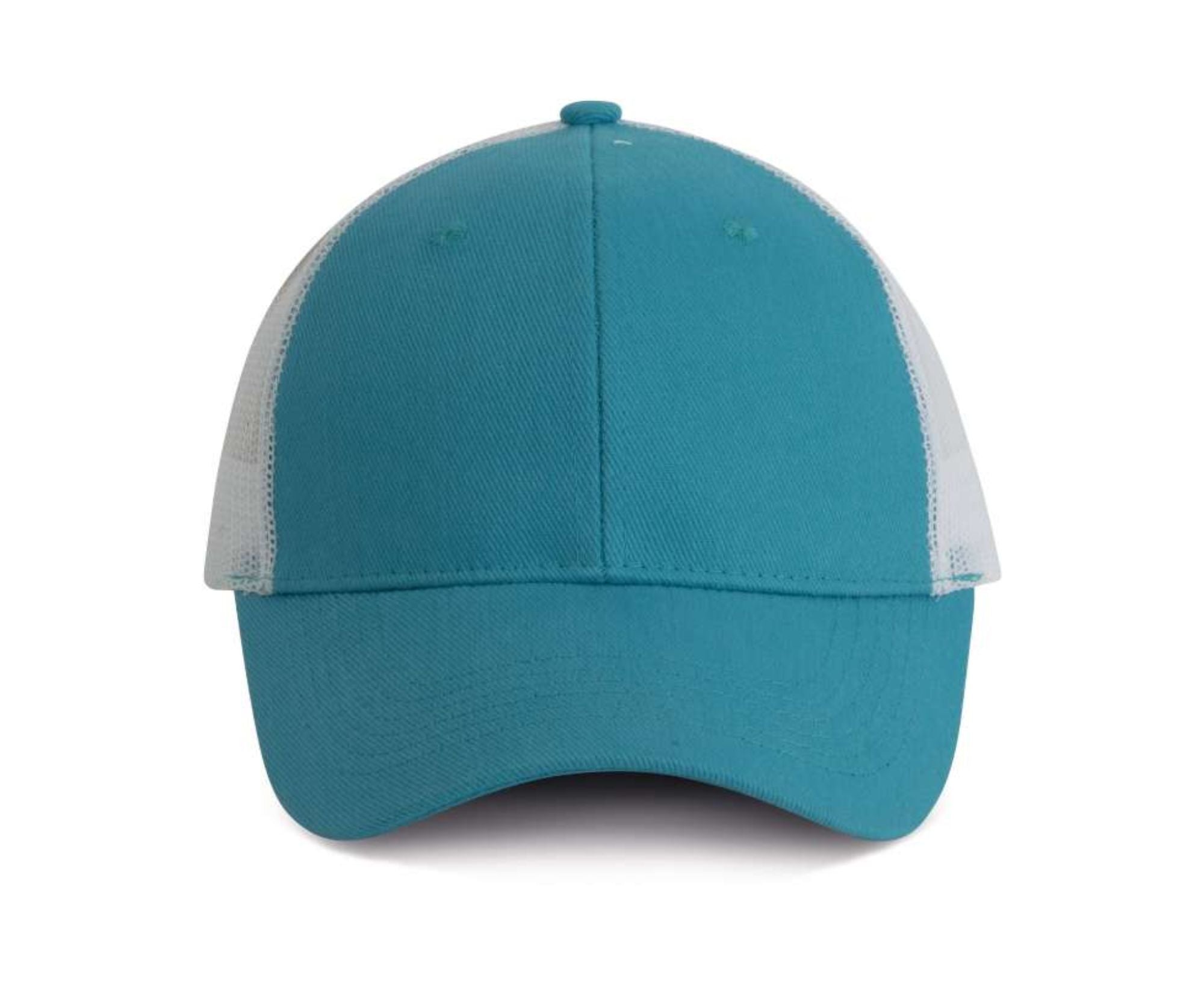 KP158 | 6 Panels Trucker Cap Surf Blue | White