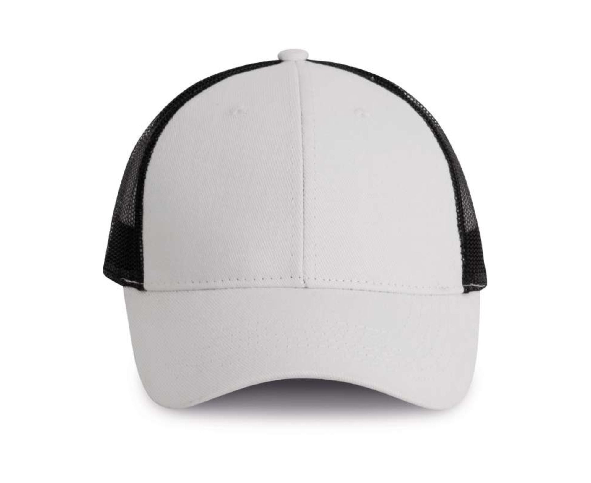 KP158 | 6 Panels Trucker Cap White | Black