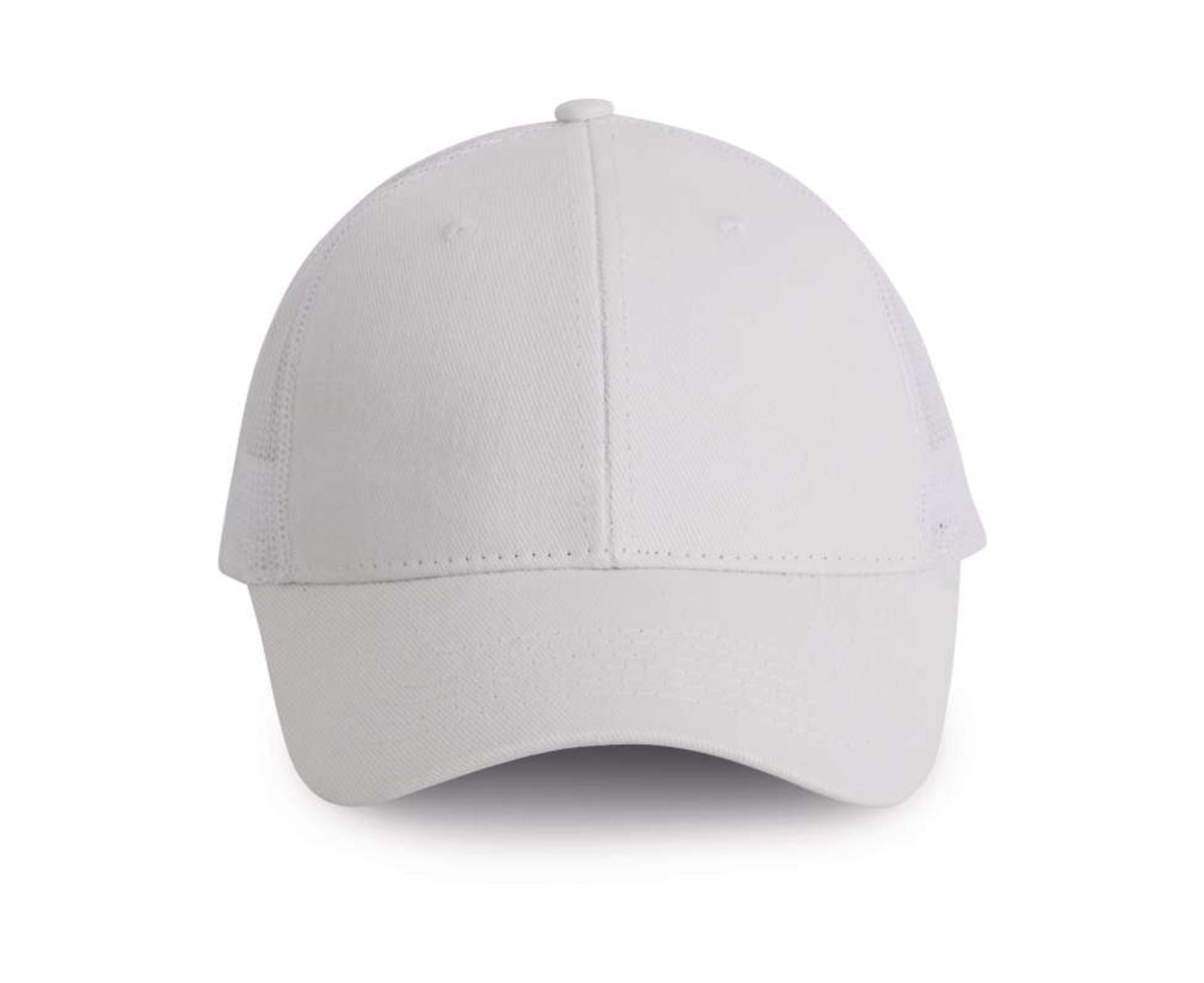 KP158 | 6 Panels Trucker Cap White | White