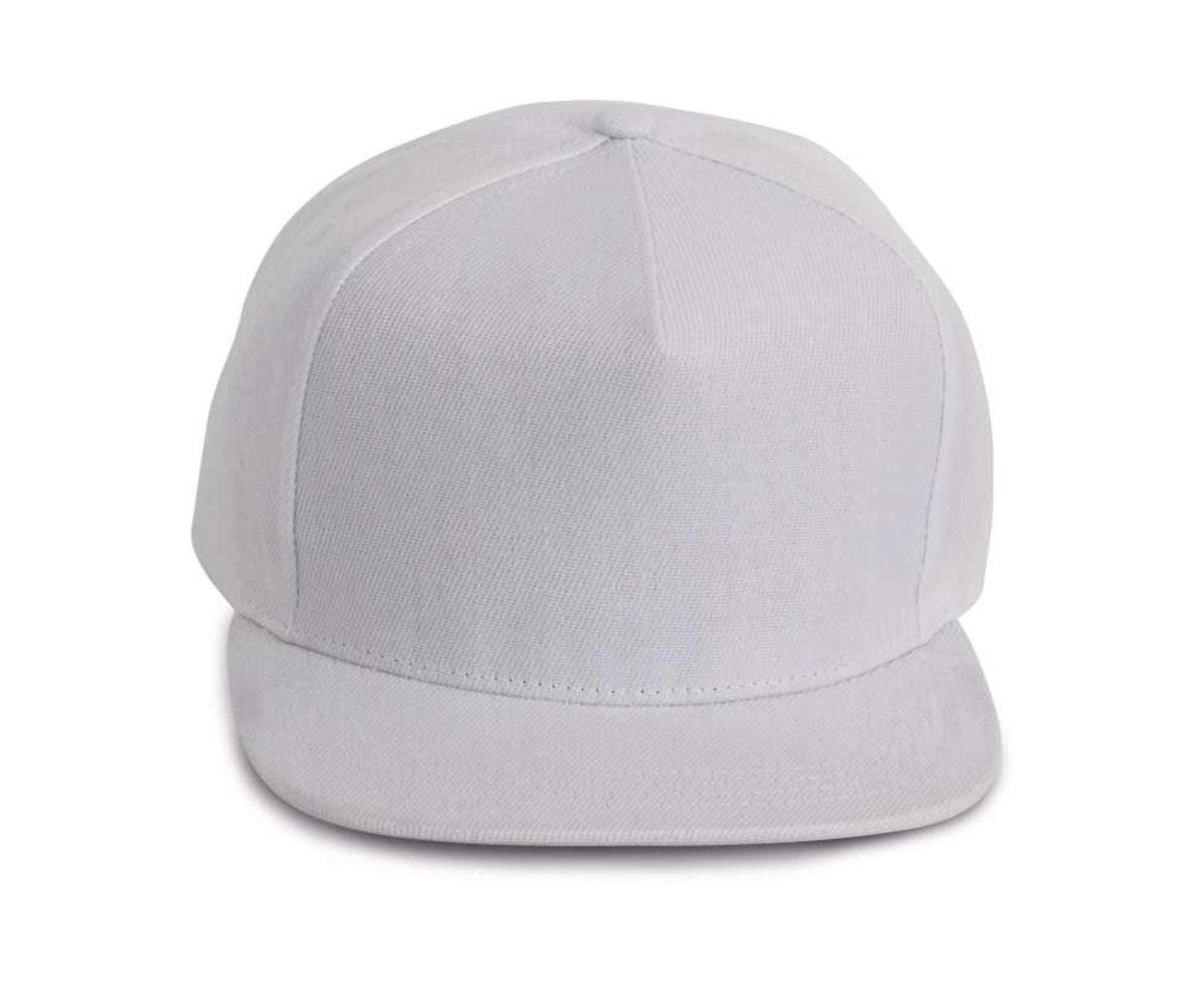 KP159 | 5 Panles Snapback Cap White | White