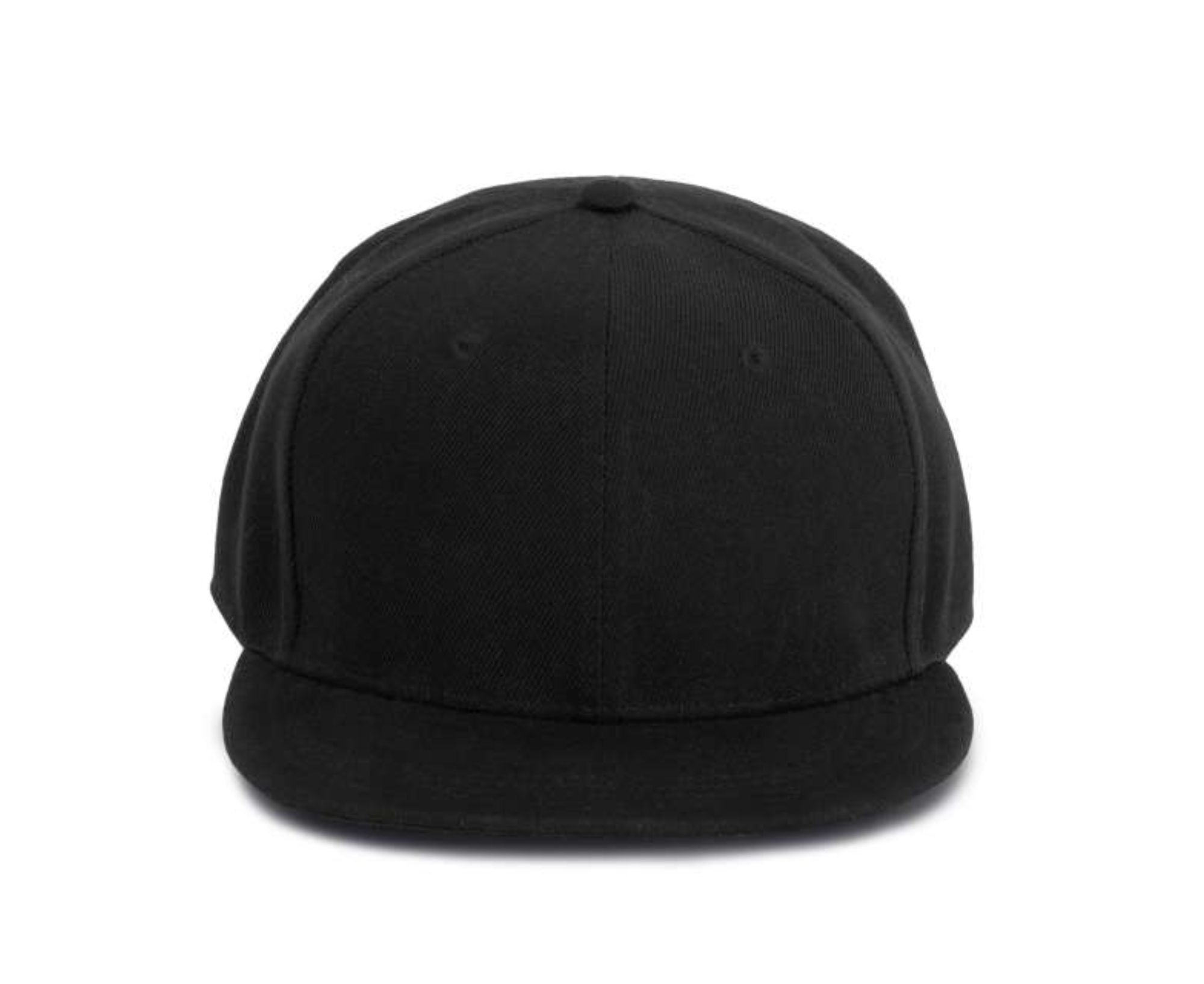 KP160 | 6 Panles Snapback Cap Black | Black