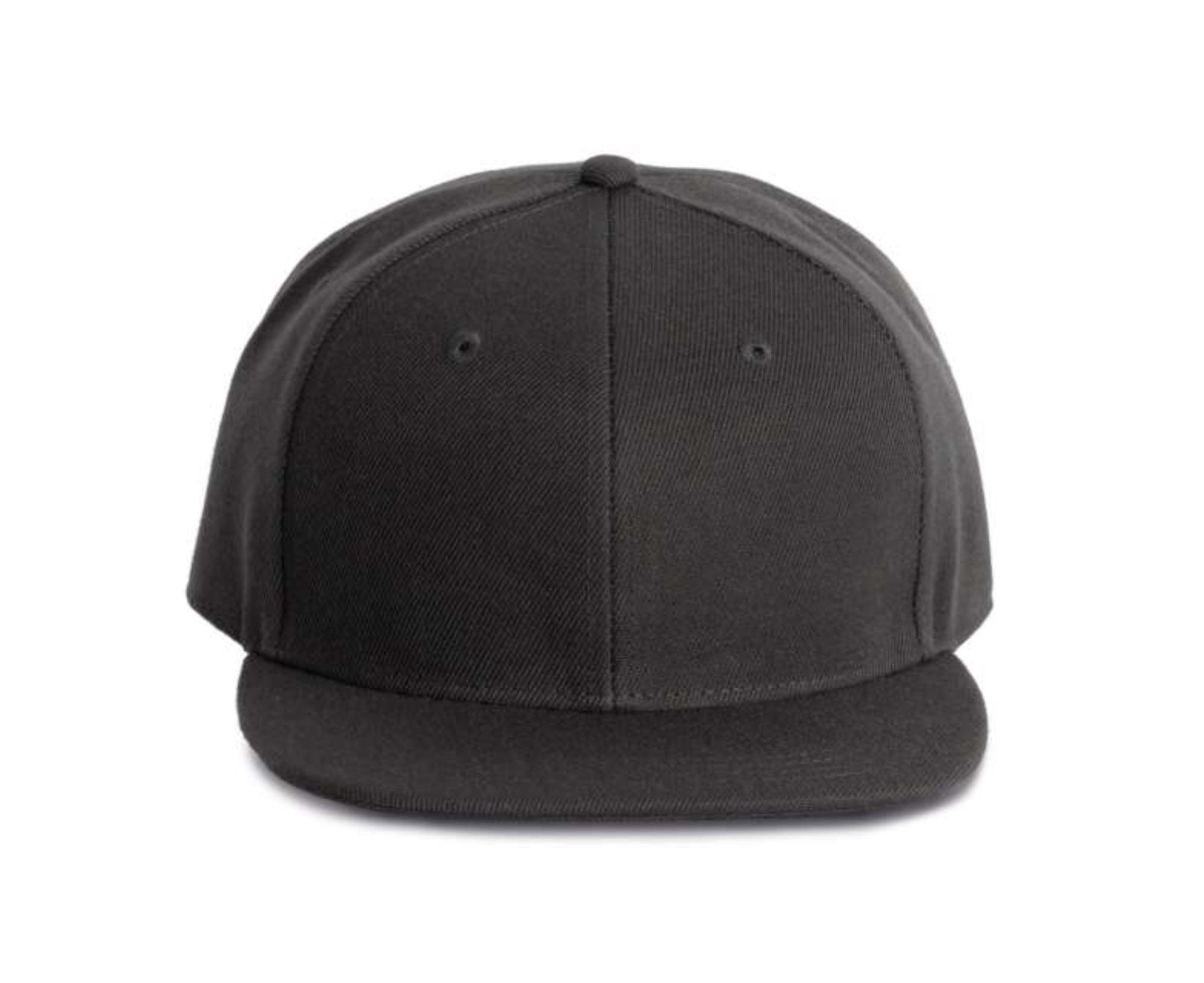KP160 | 6 Panles Snapback Cap Dark Grey | Dark Grey