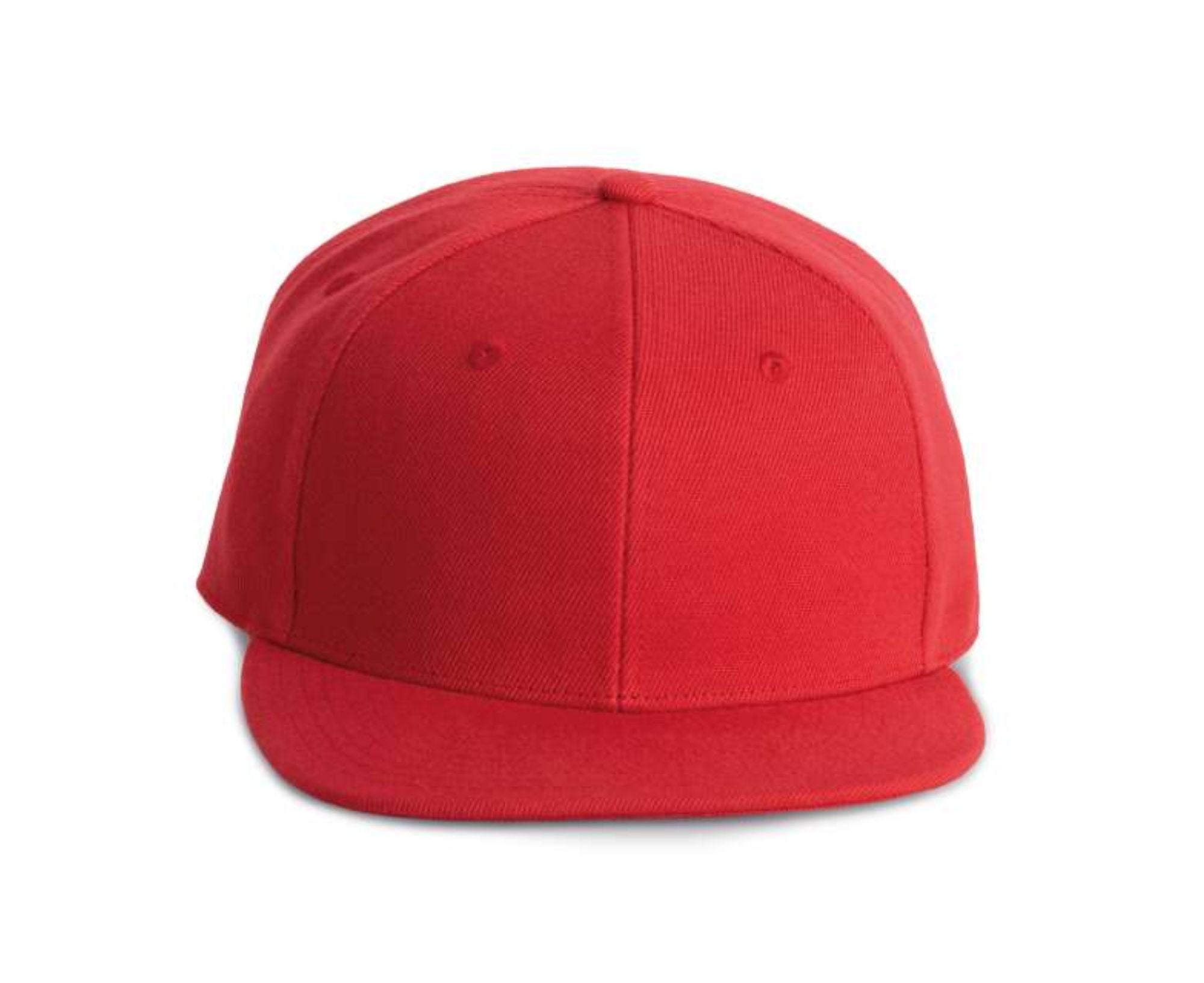 KP160 | 6 Panles Snapback Cap Red | Red