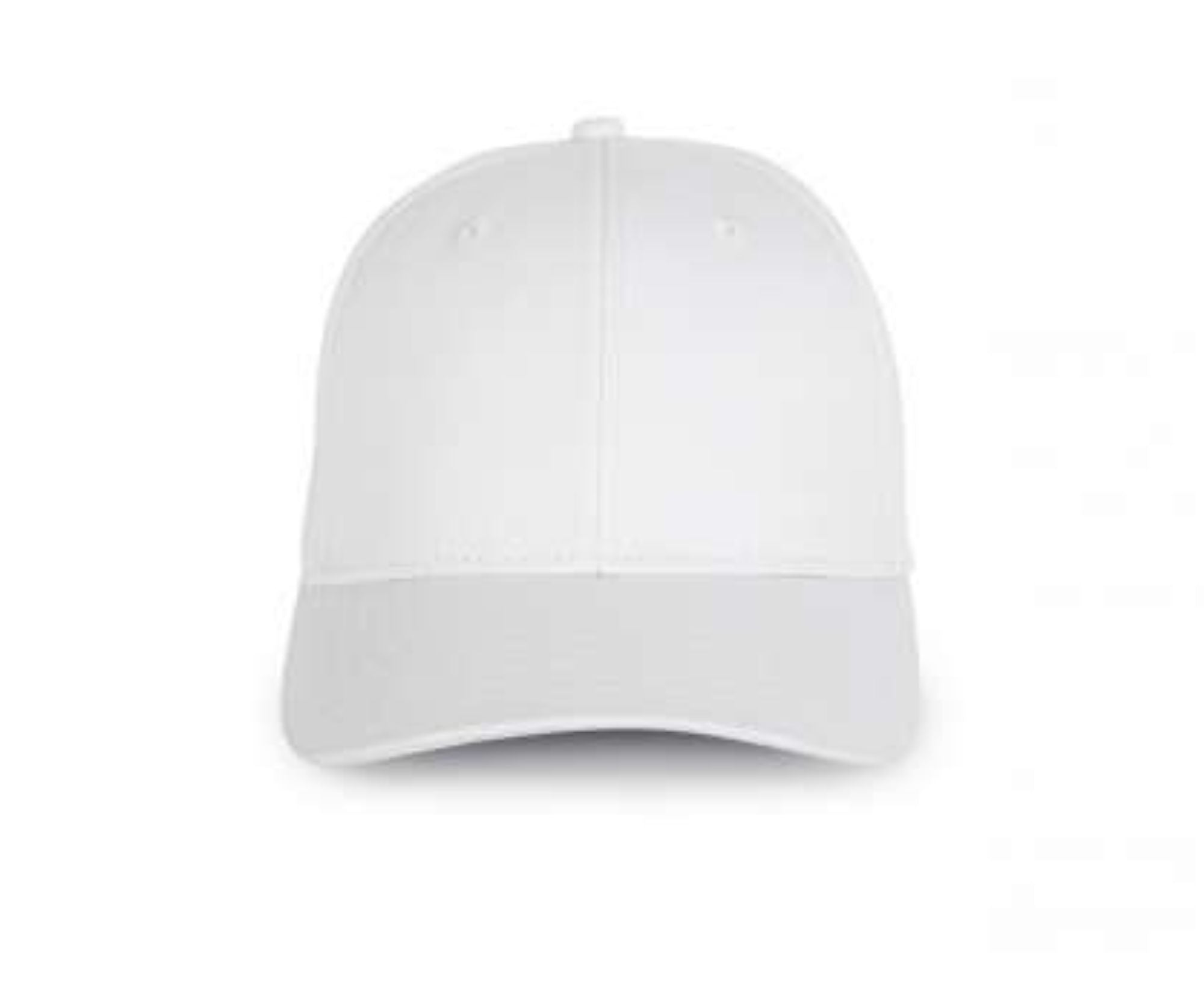 KP173 | 6 Panels Baseball Cap White