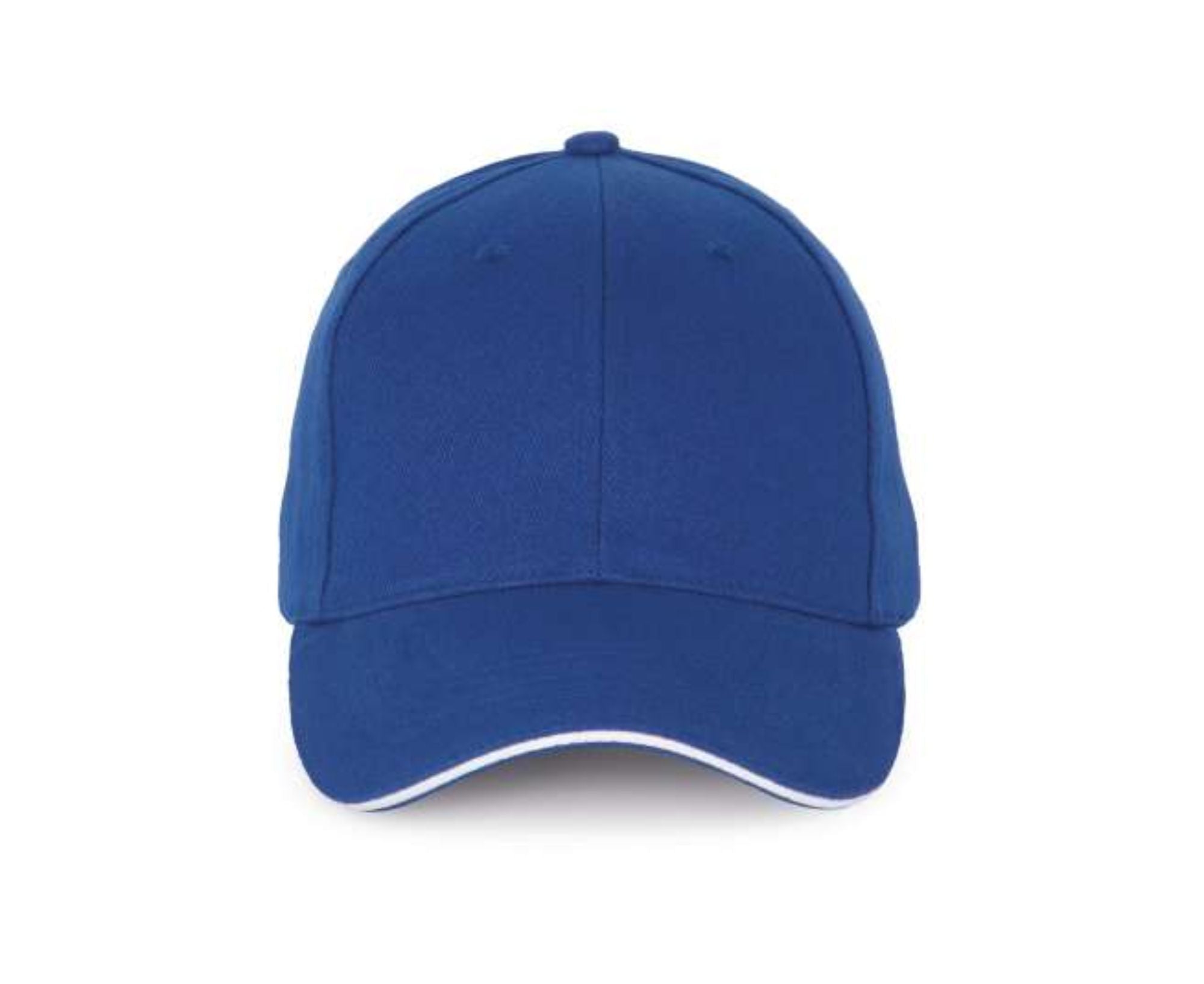 KP185 | 6 Panel With Contrasting Sandwich Peak Cap