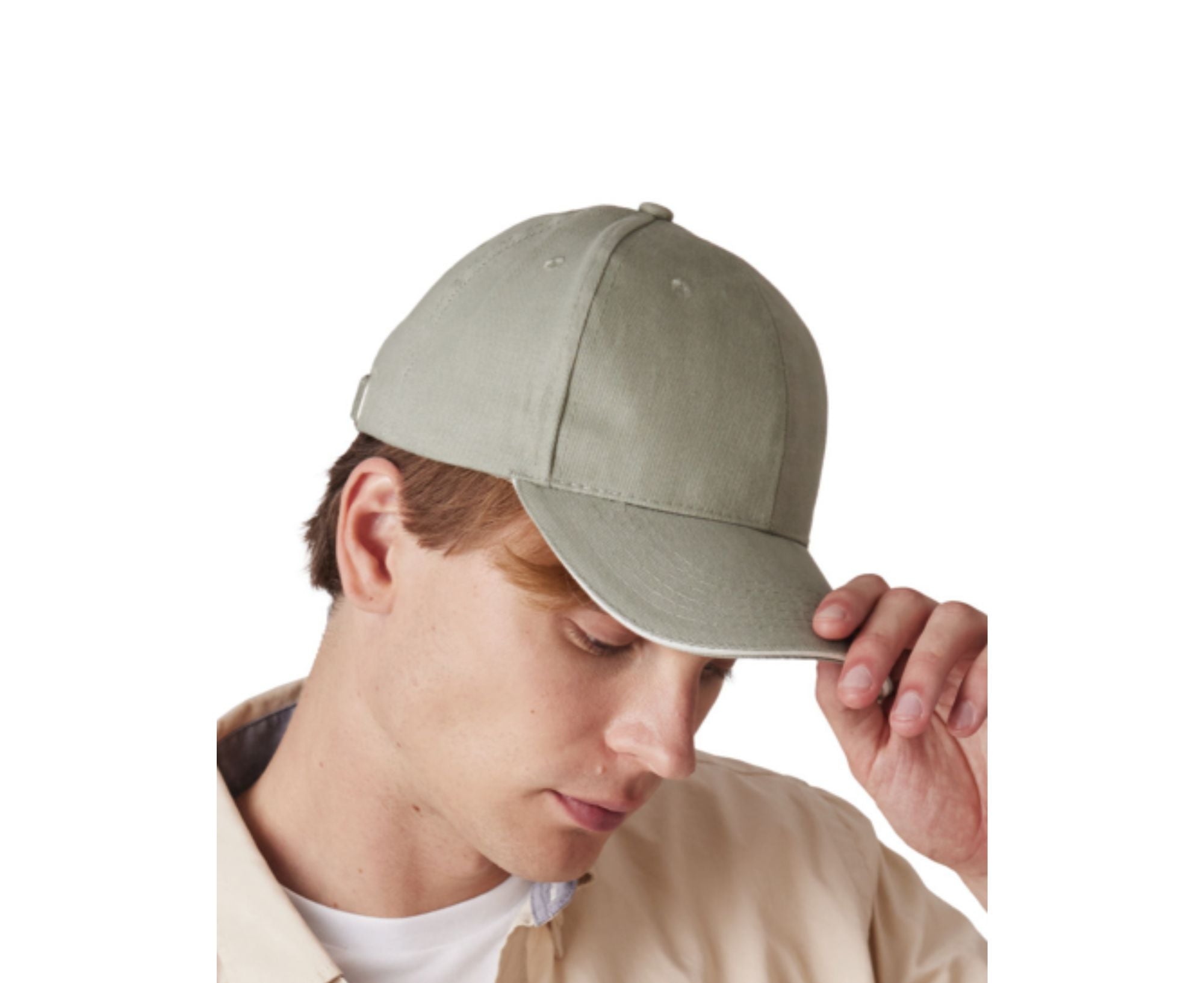 KP198 | 6 Panels Organic Cotton With Contrasting Sandwich Peak Cap