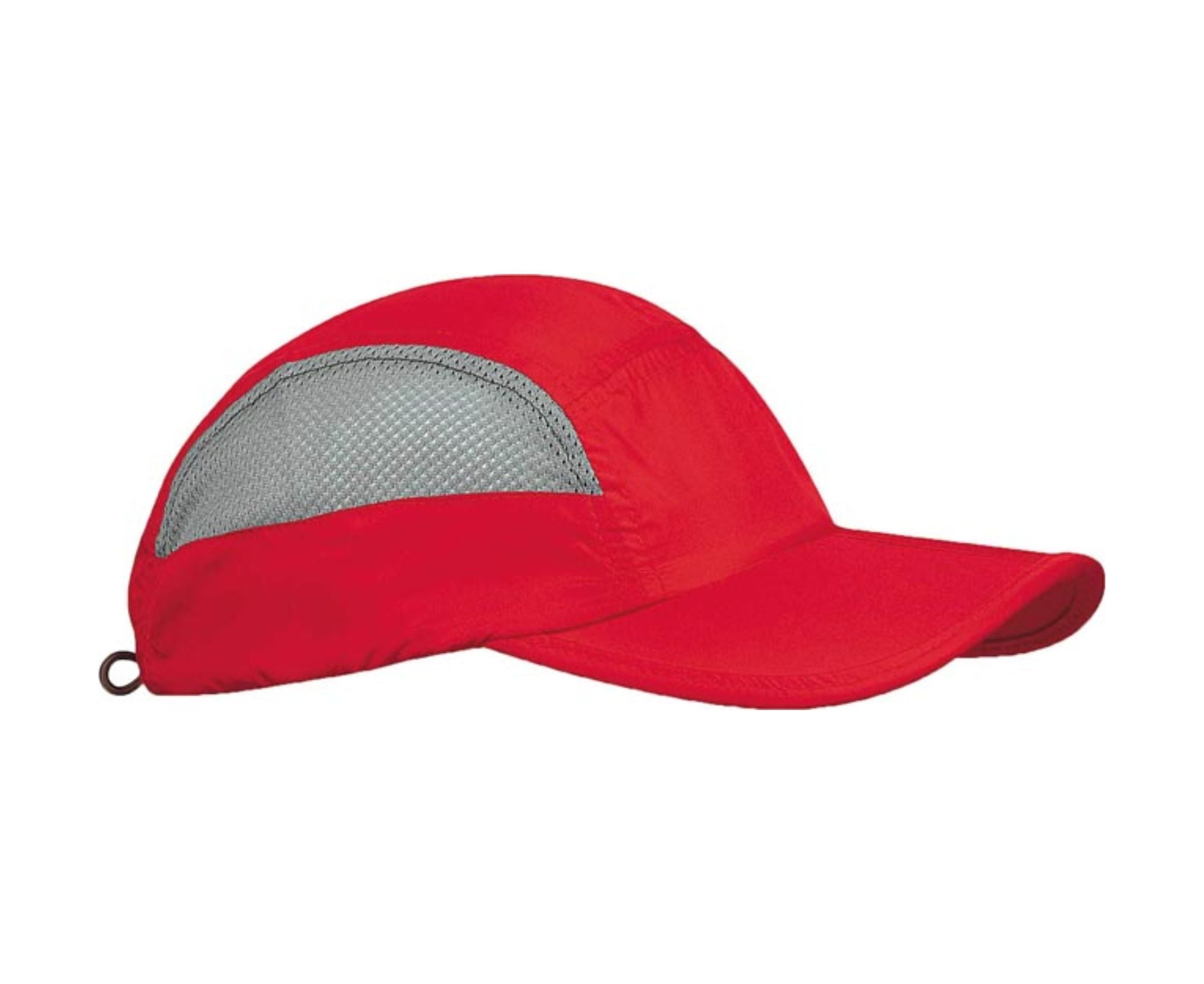 KP206 | Foldable Sport Cap Red | Grey