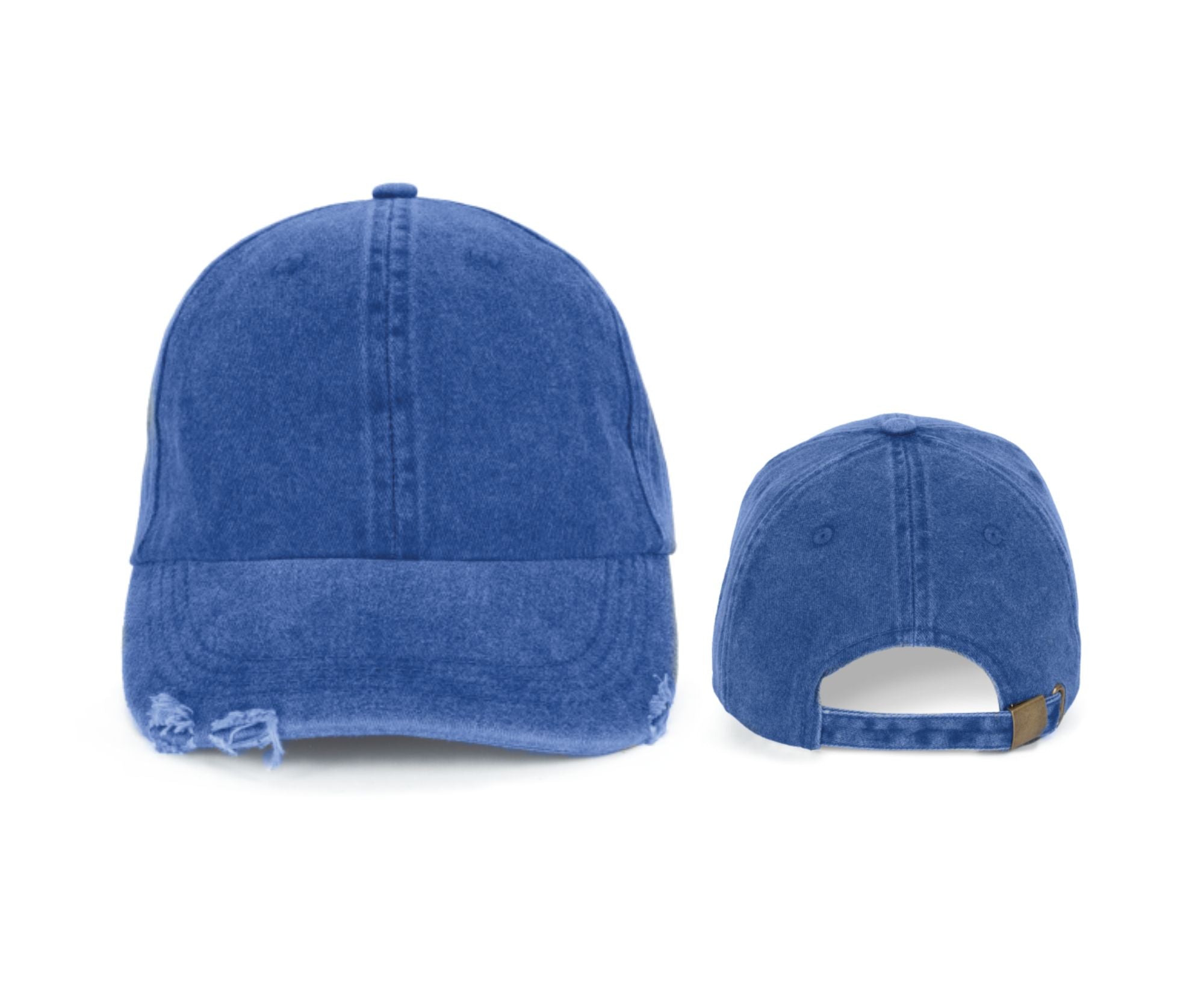 KP235 | Destroyed Washed Cap Washed Blue Quartz