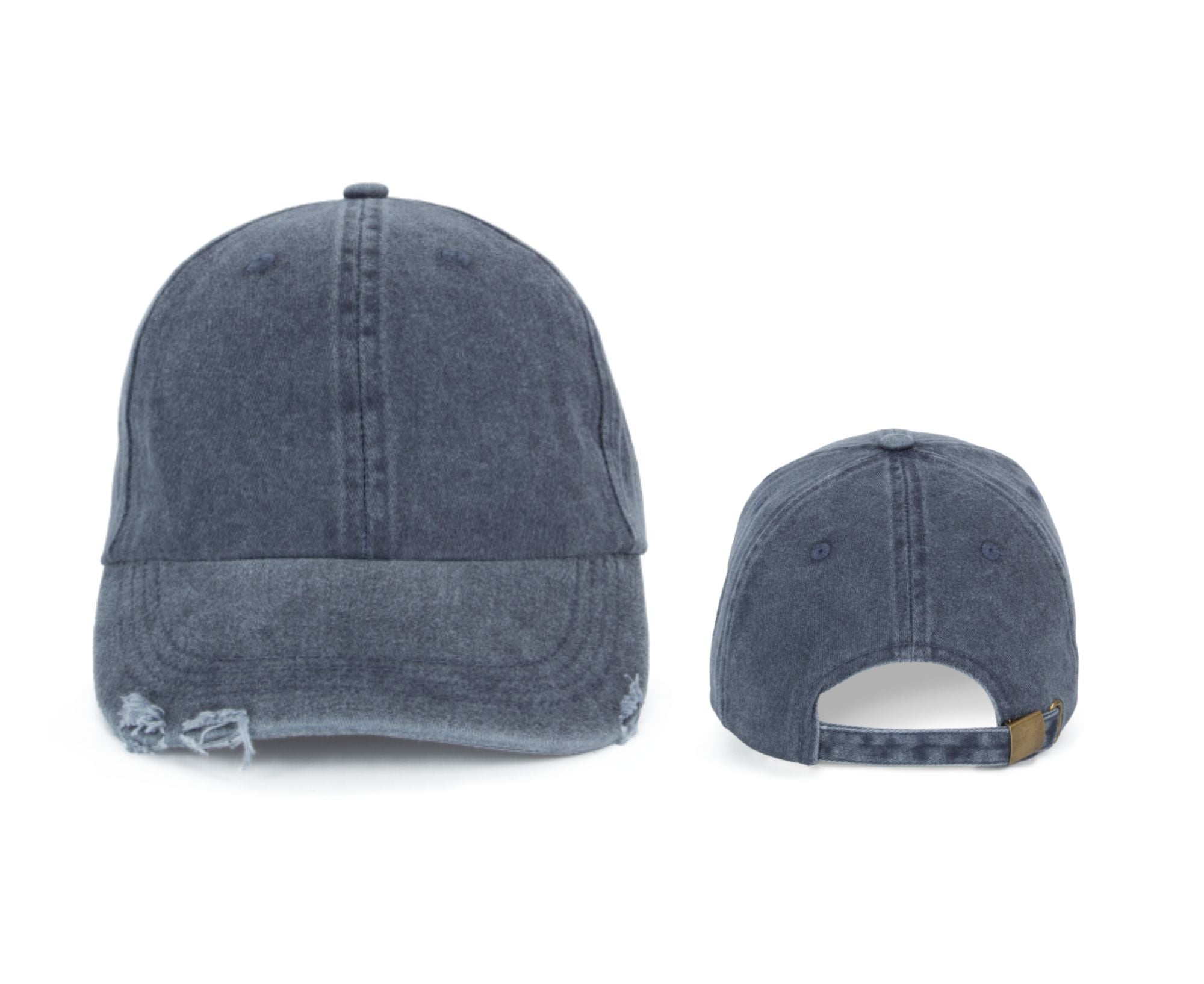 KP235 | Destroyed Washed Cap Washed Navy