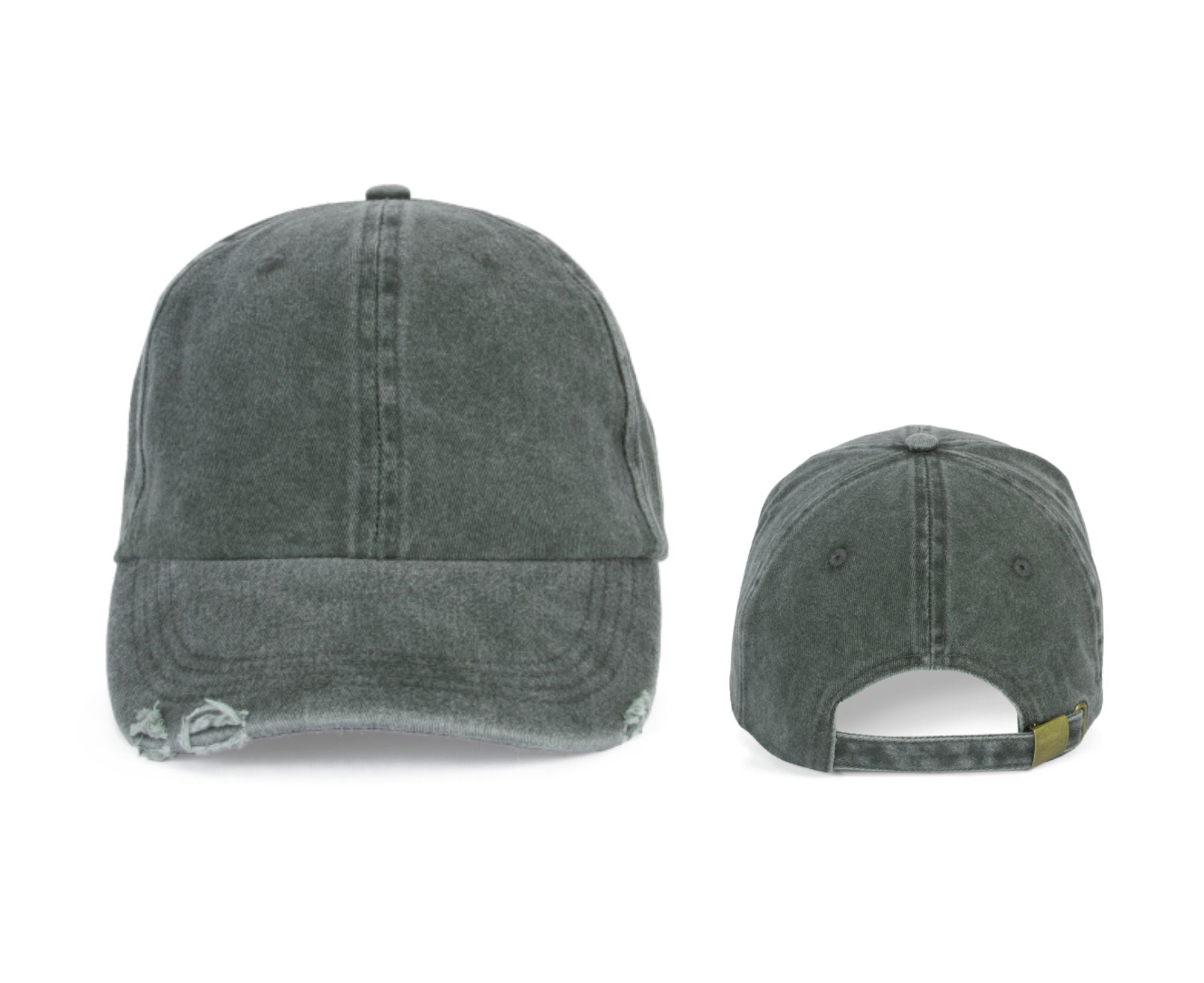 KP235 | Destroyed Washed Cap Washed Storm Grey