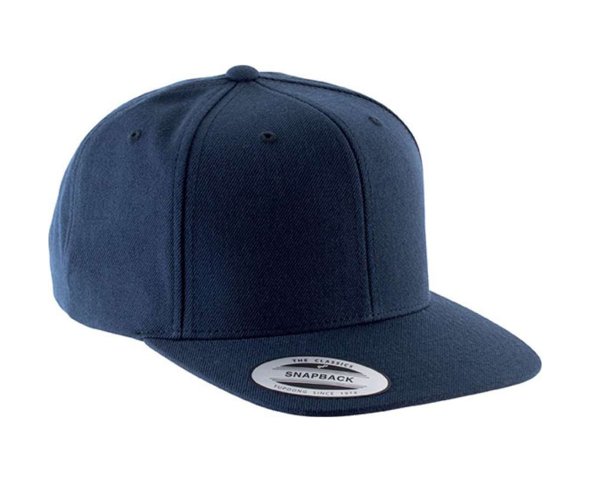 KP910 | Flat Peak Cap 6 Panels Navy | Navy