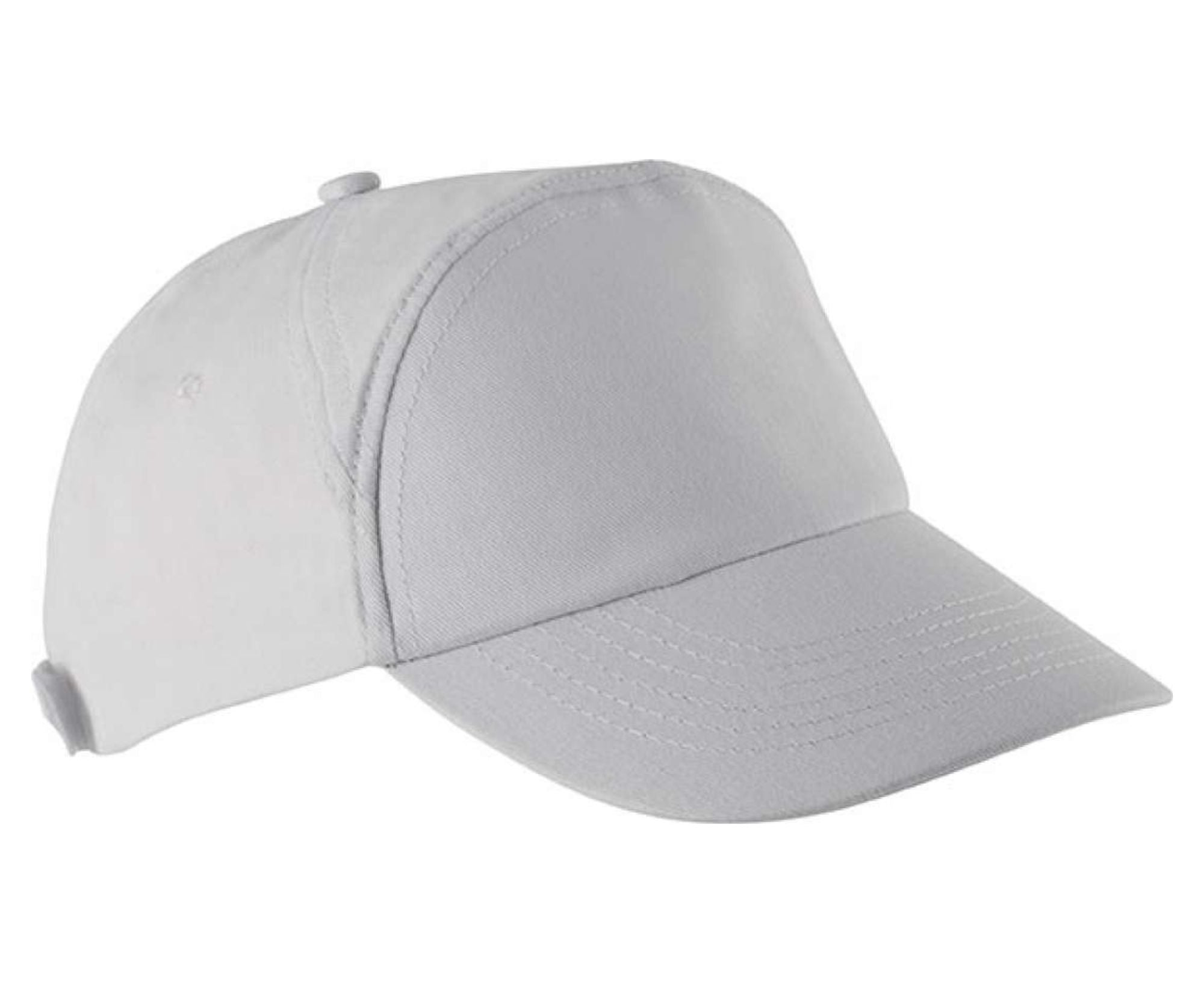 KP013 | Bahia 7-Panel Cotton Cap White