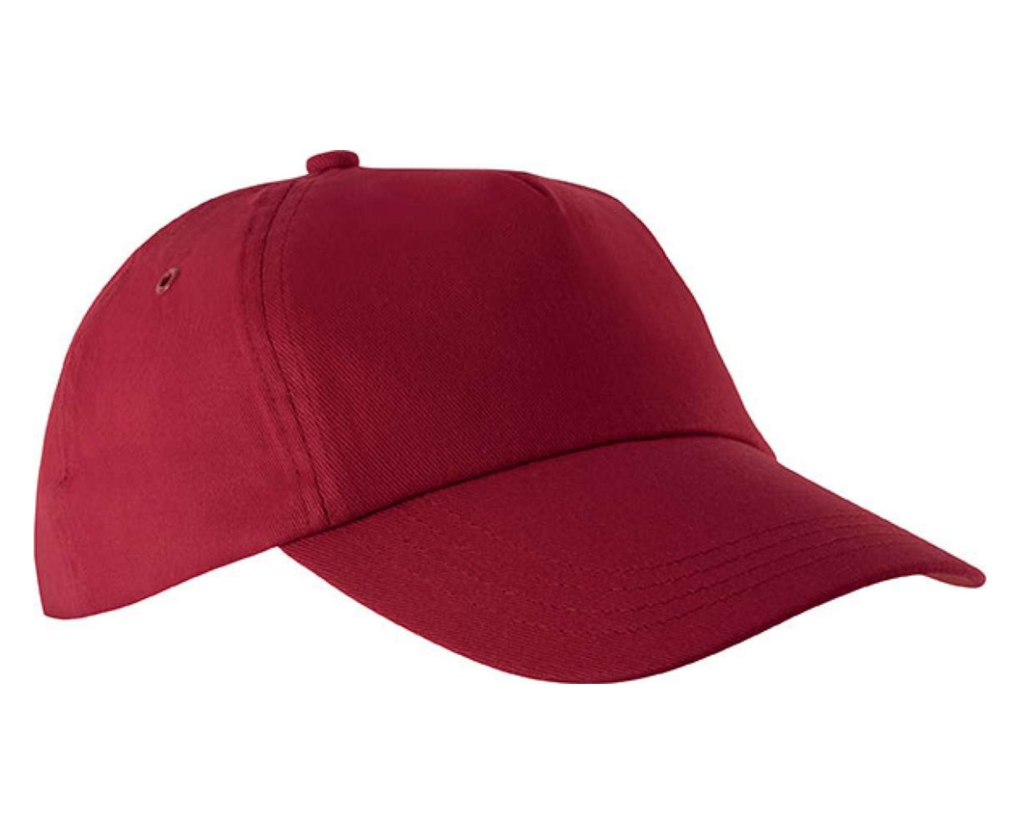 KP034 | First 5 Panel Cap Red