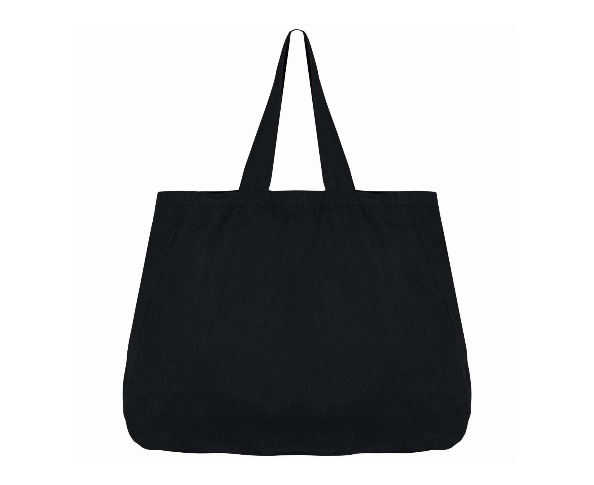 NS122 | Eco-Friendly Canvas Shopping Bag (31L) Black