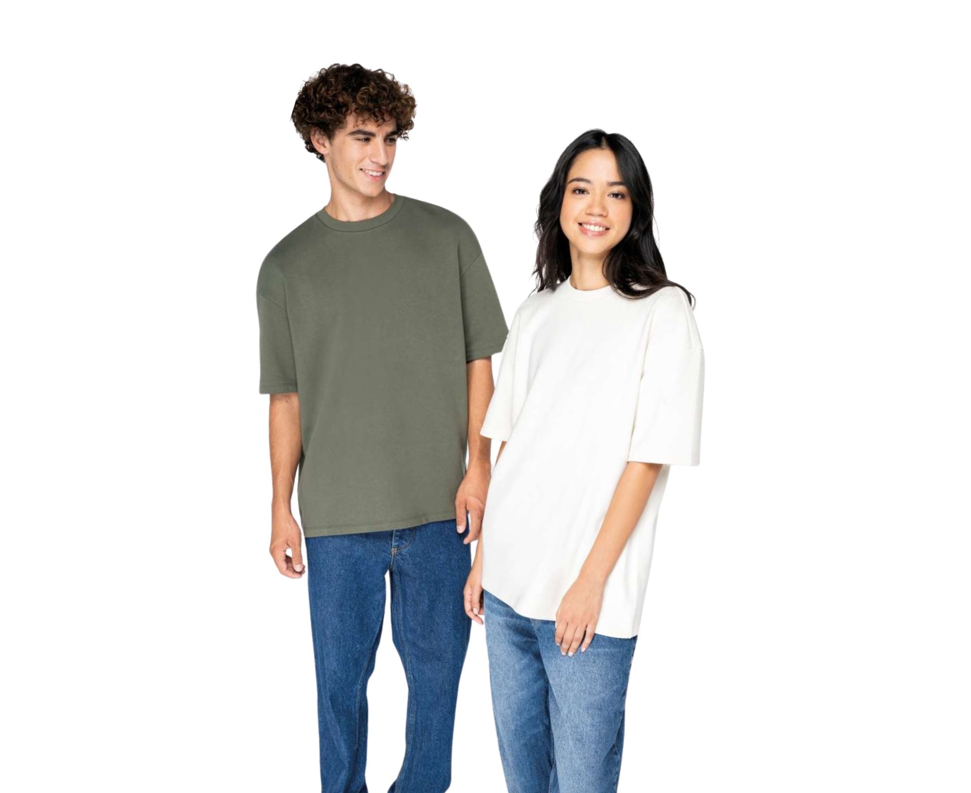 NS308 | Unisex Eco-Friendly Oversized French Terry T-Shirt