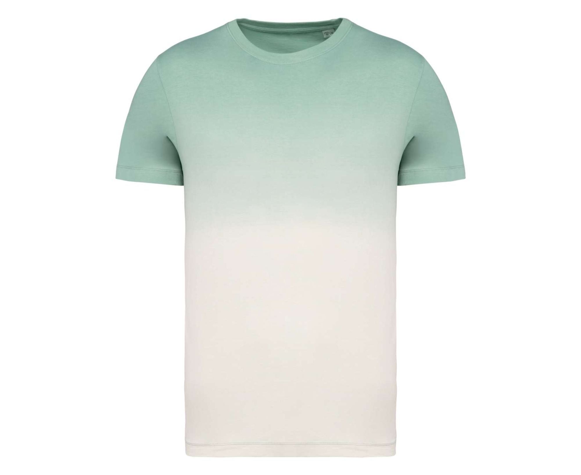NS345 | Unisex Eco-Friendly Dip Dye T-Shirt Jade Green