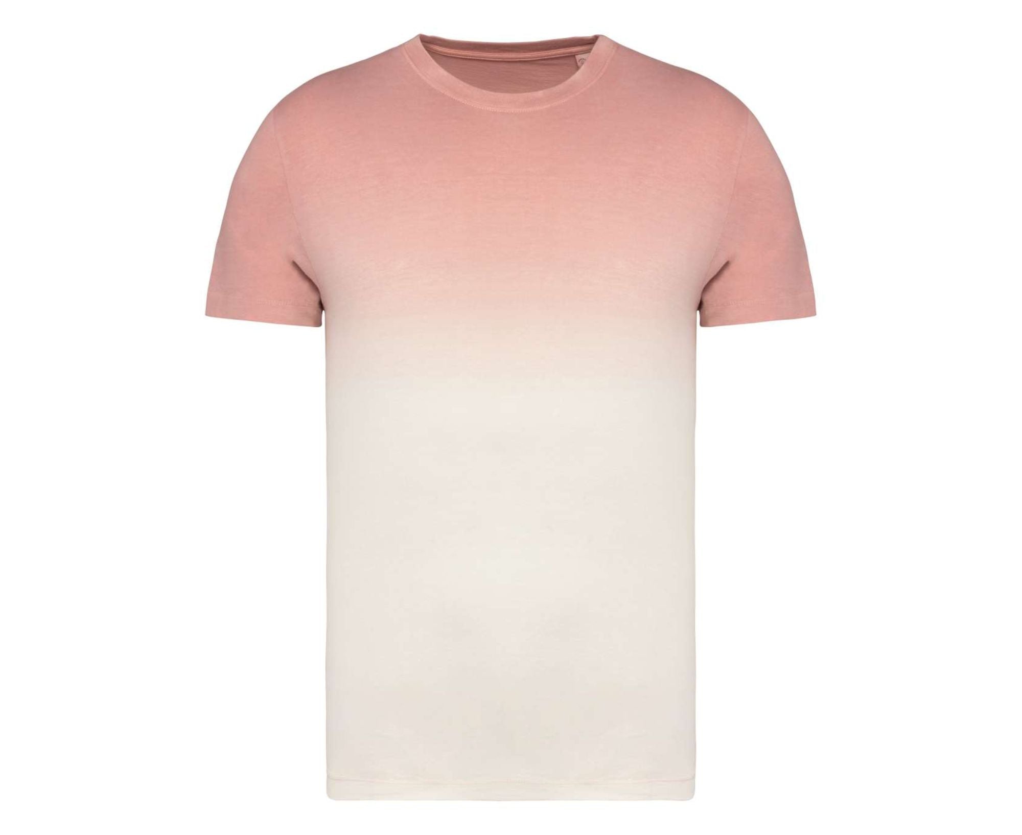 NS345 | Unisex Eco-Friendly Dip Dye T-Shirt Petal Rose