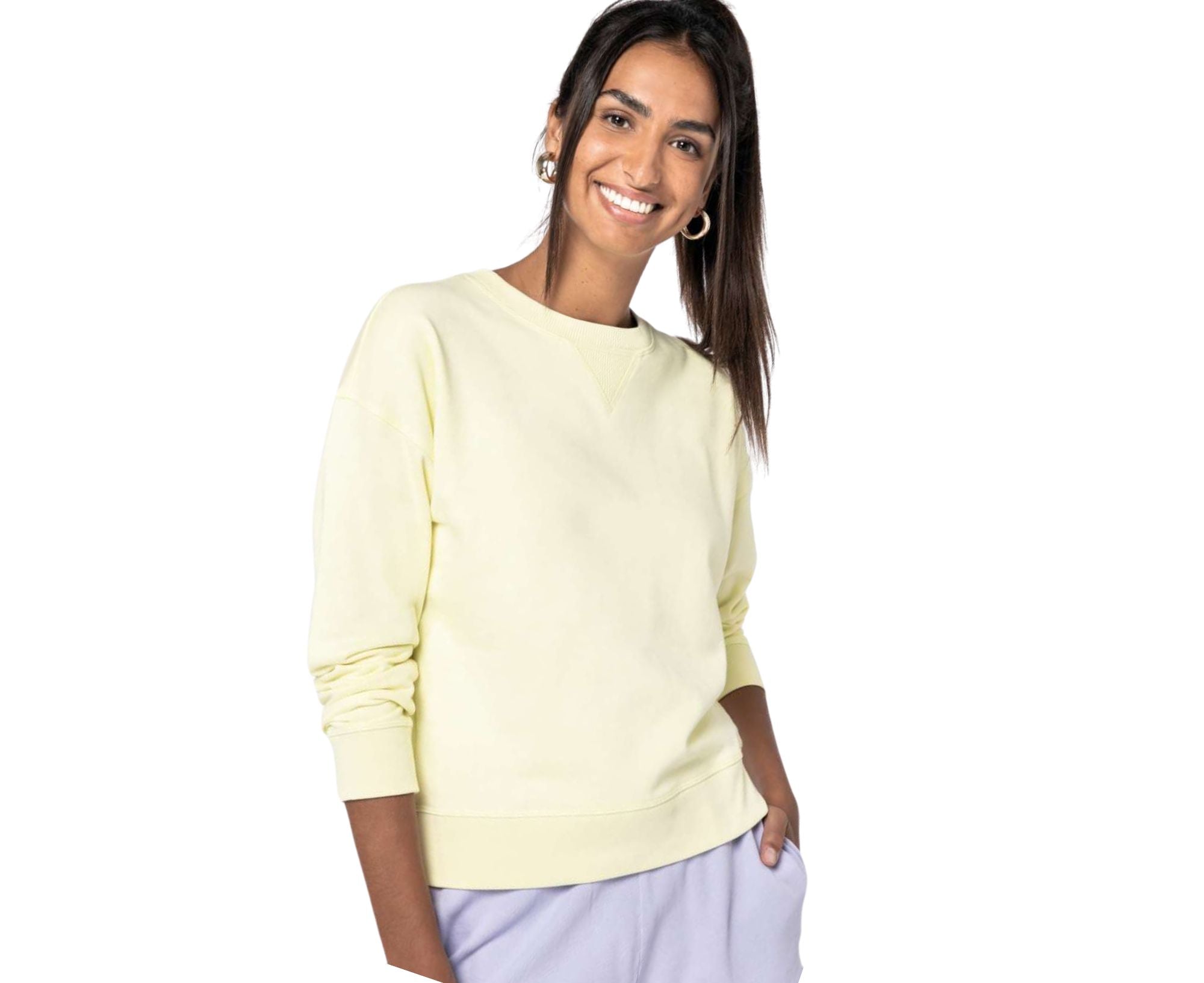 NS420 | Eco-Friendly Women's Dropped Shoulder Sweater