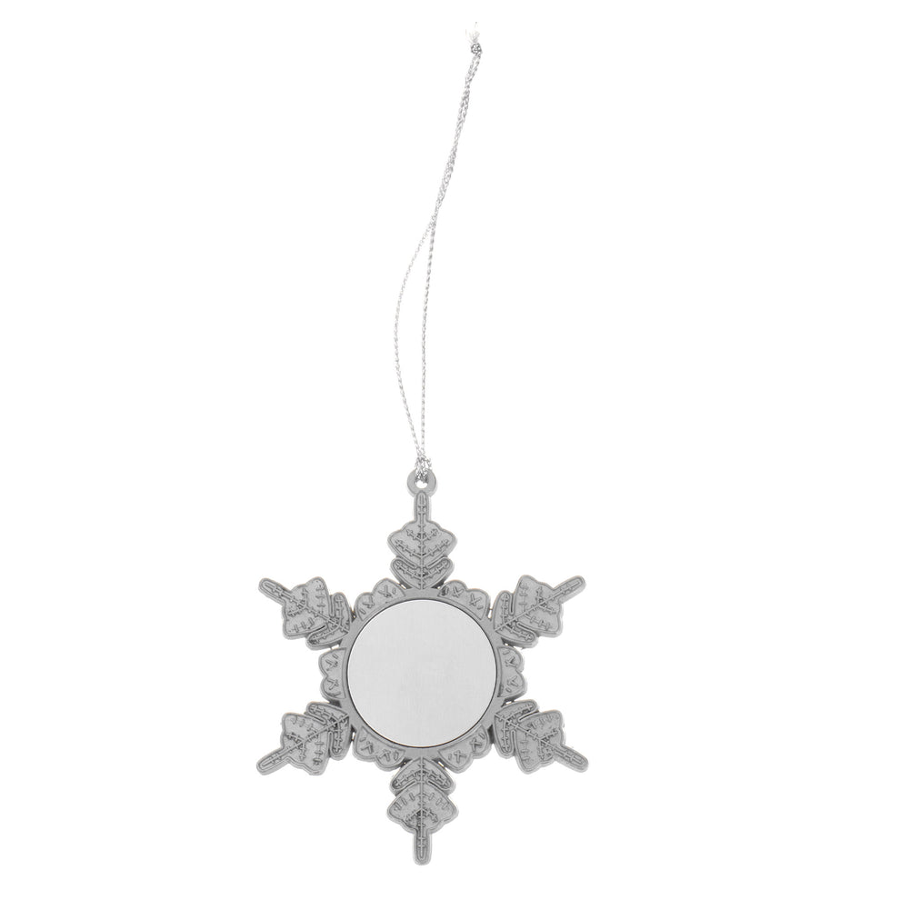 GPMSCO | Metal Snowflake Christmas Ornament 7.5 cm 7.5 cm