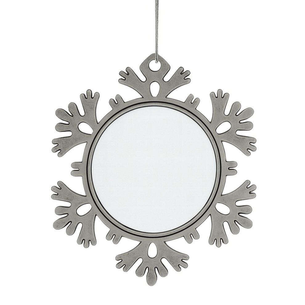GPMSCO7.7 | Metal Snowflake Christmas Ornament 7.7 cm 7.7 cm