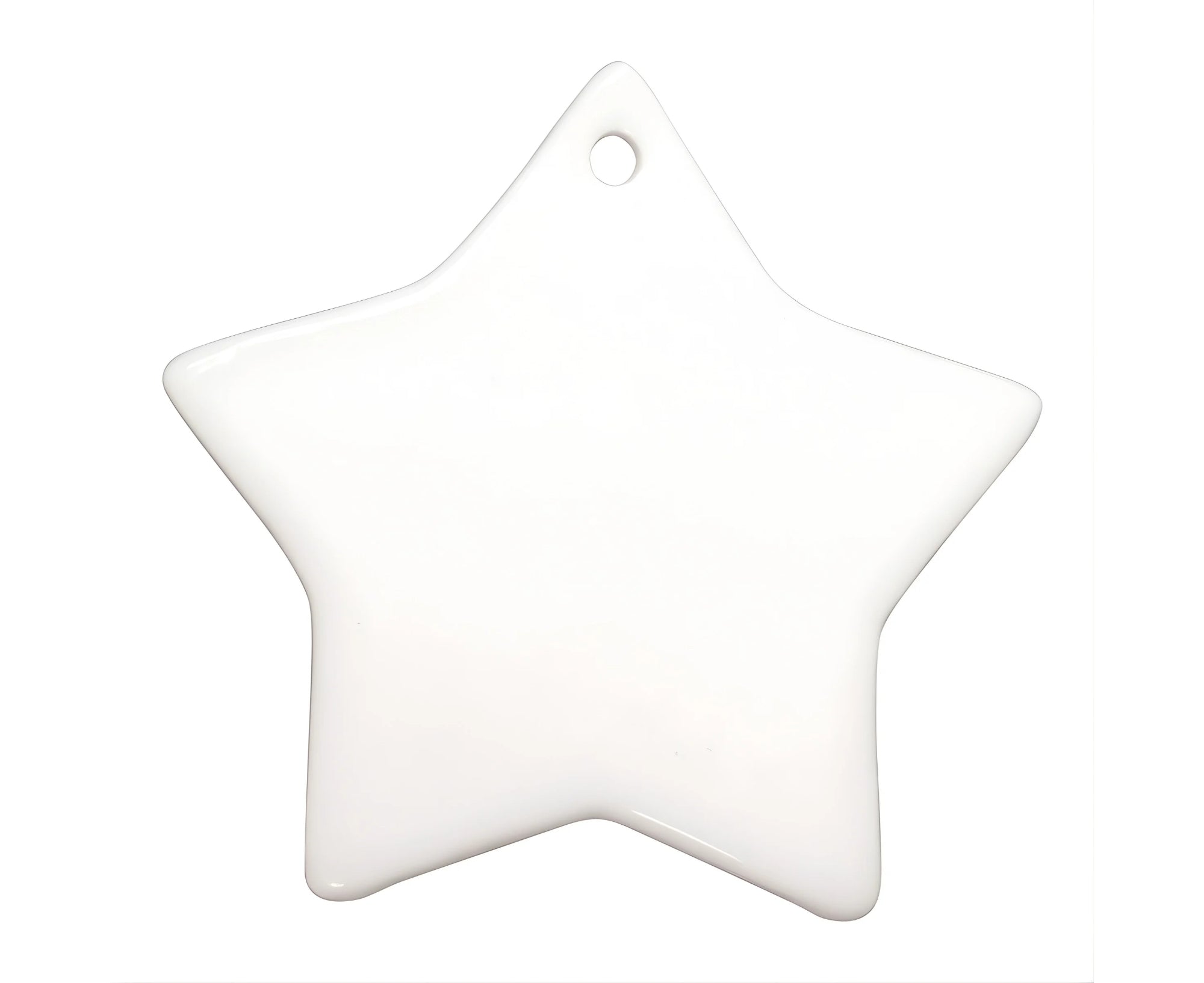 GPSCSO | Sublimation Ceramic Star Ornament - 8.2 cm x 8.2 cm