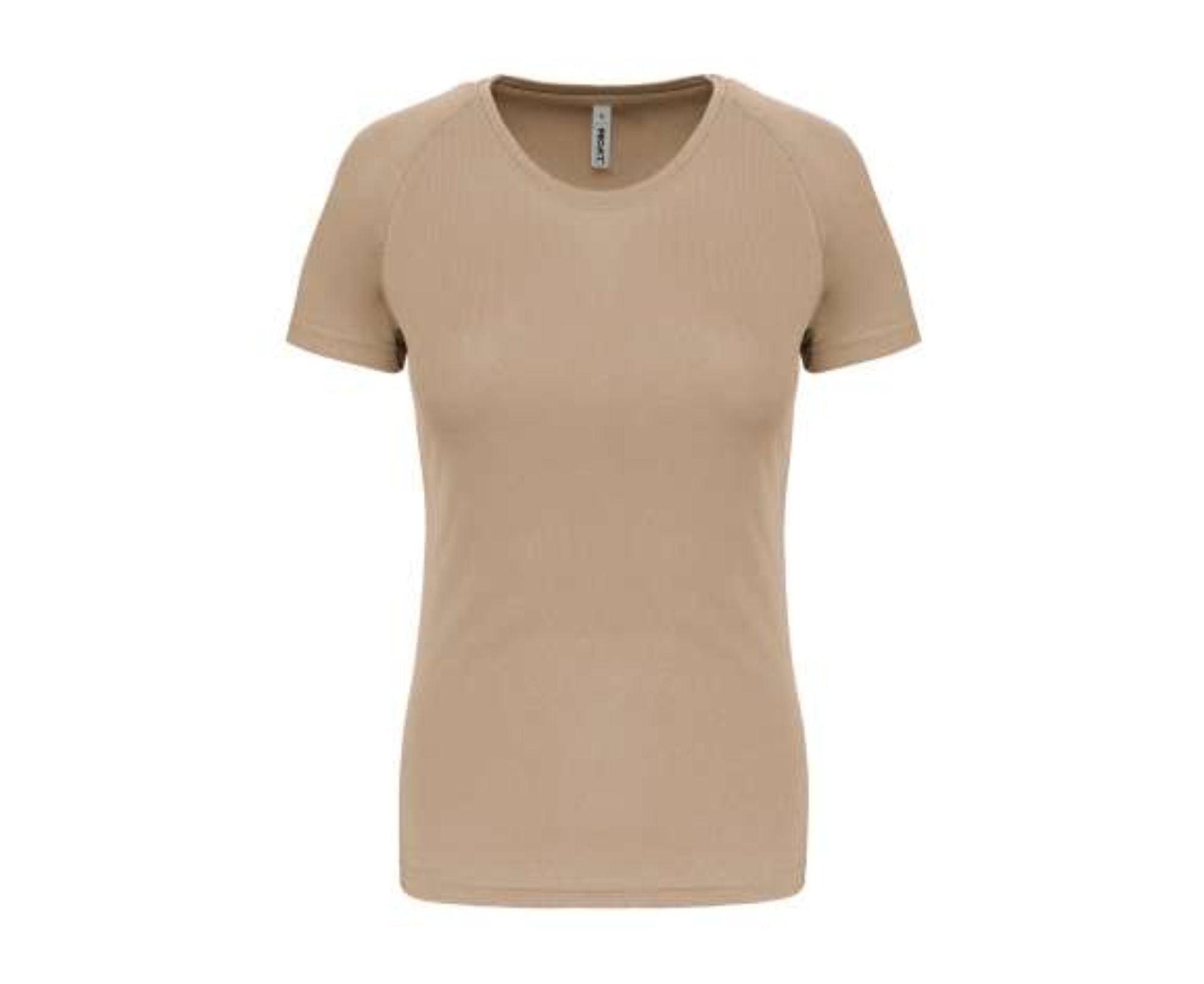 PA439 | Short Sleeved Ladies Sport T-Shirt Sand