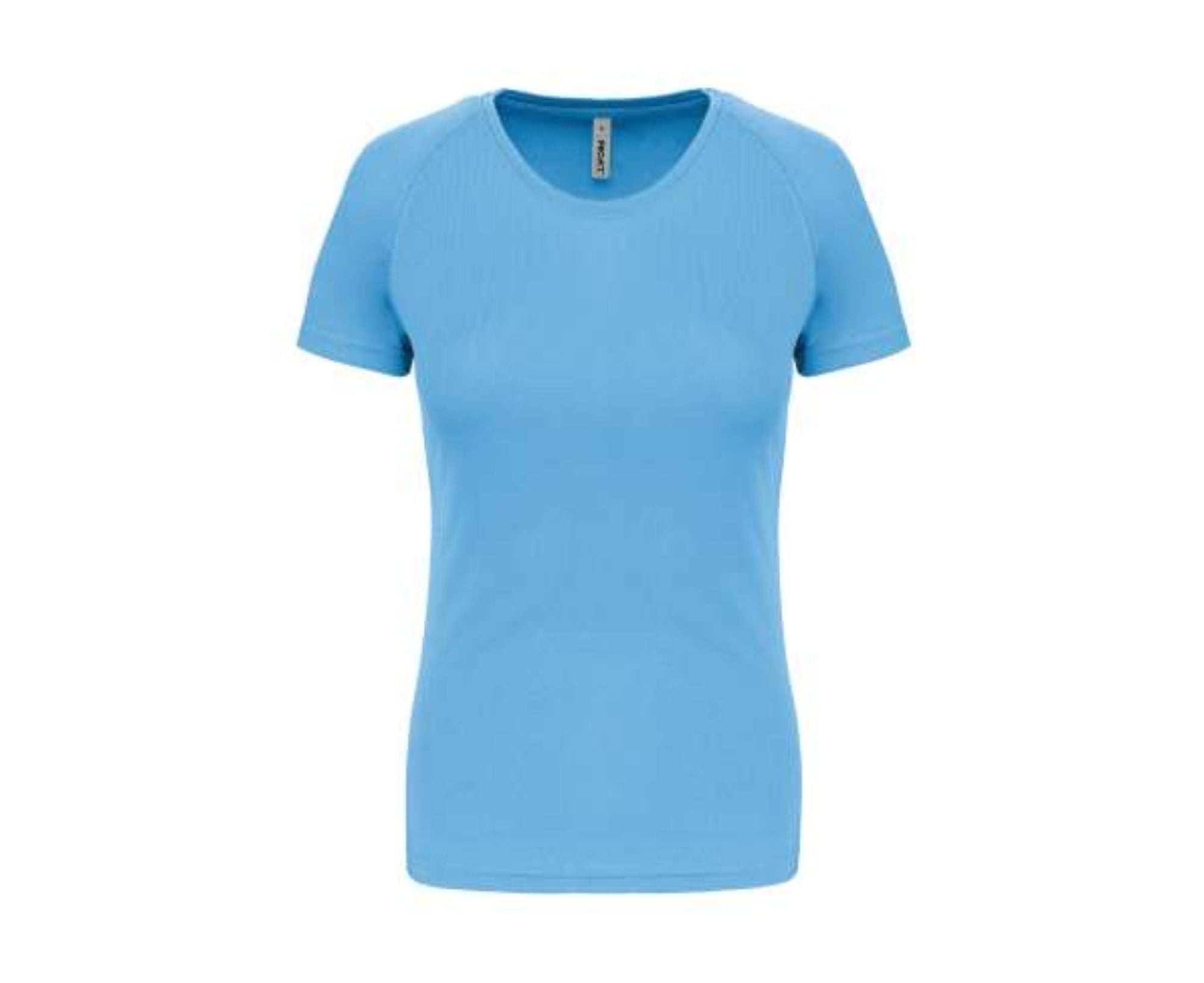 PA439 | Short Sleeved Ladies Sport T-Shirt Sky Blue