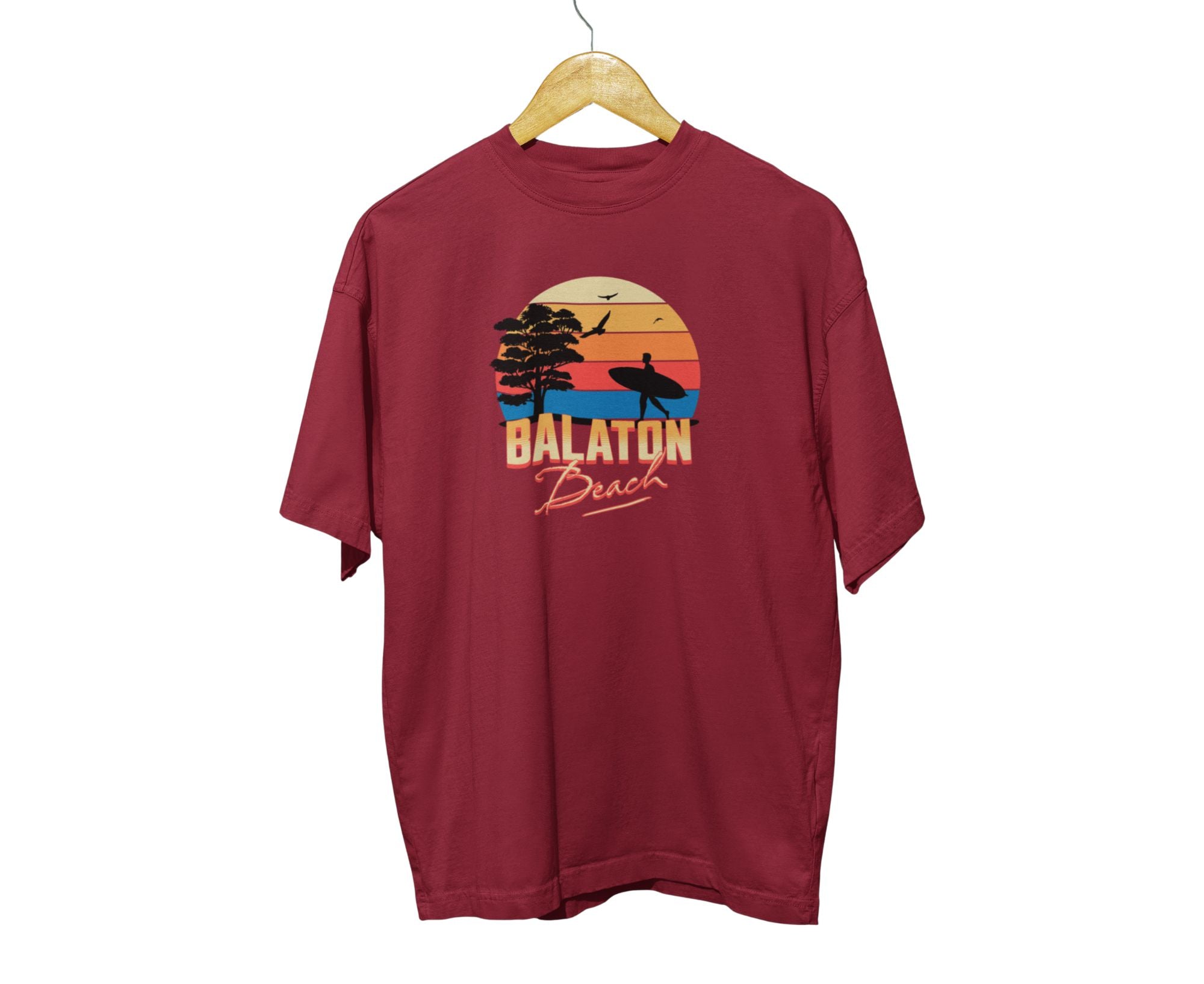 PBBT | Balaton Beach T-Shirt Antique Cherry Red