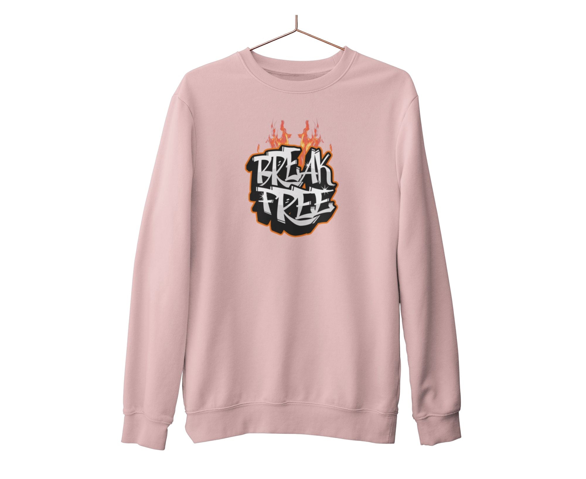 PBFSW | Break Free Sweatshirt Baby Pink