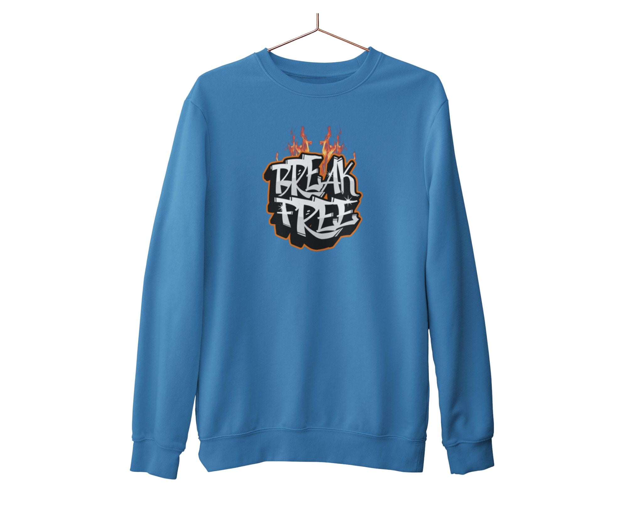 PBFSW | Break Free Sweatshirt Bright Royal