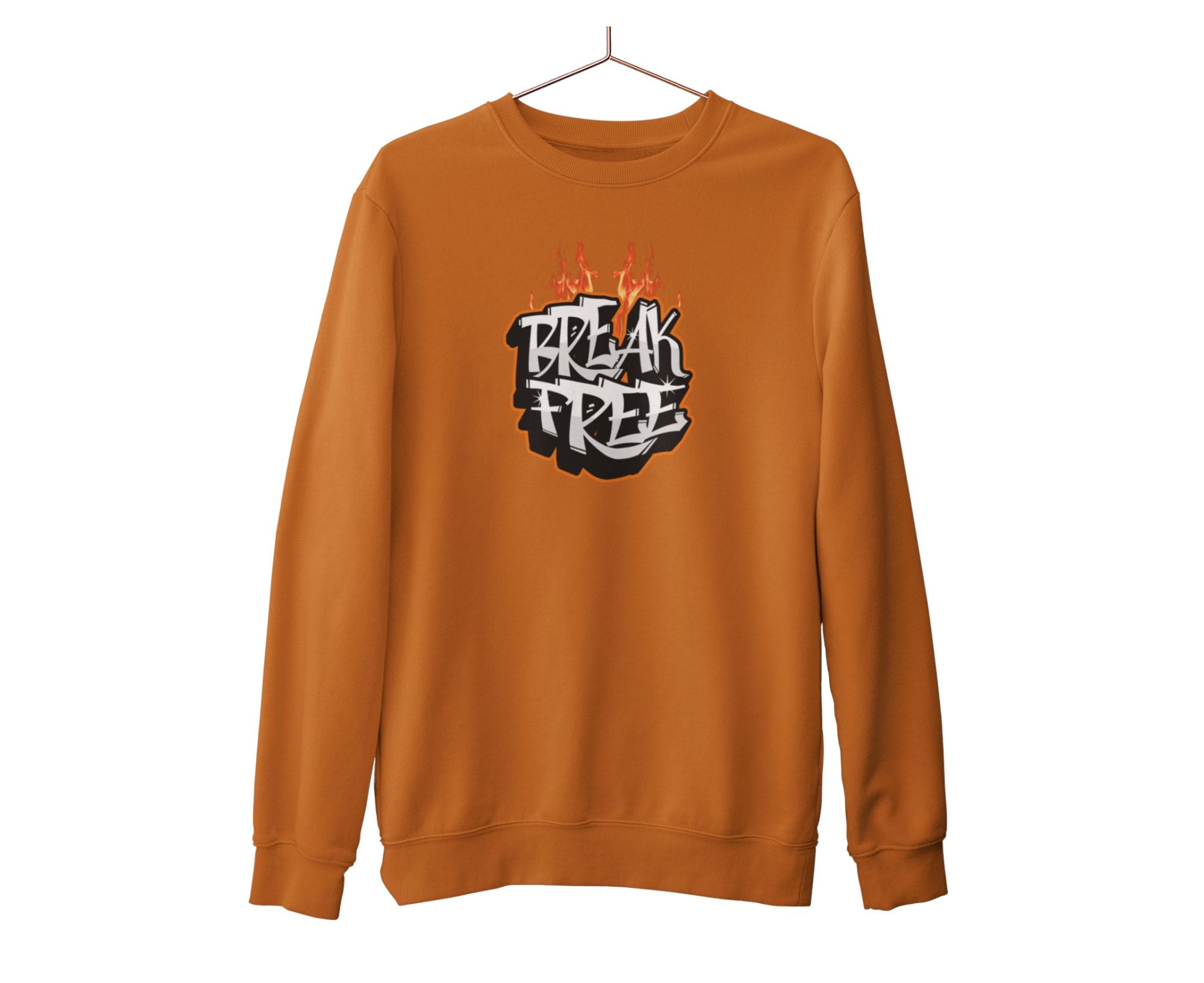 PBFSW | Break Free Sweatshirt Burnt Orange