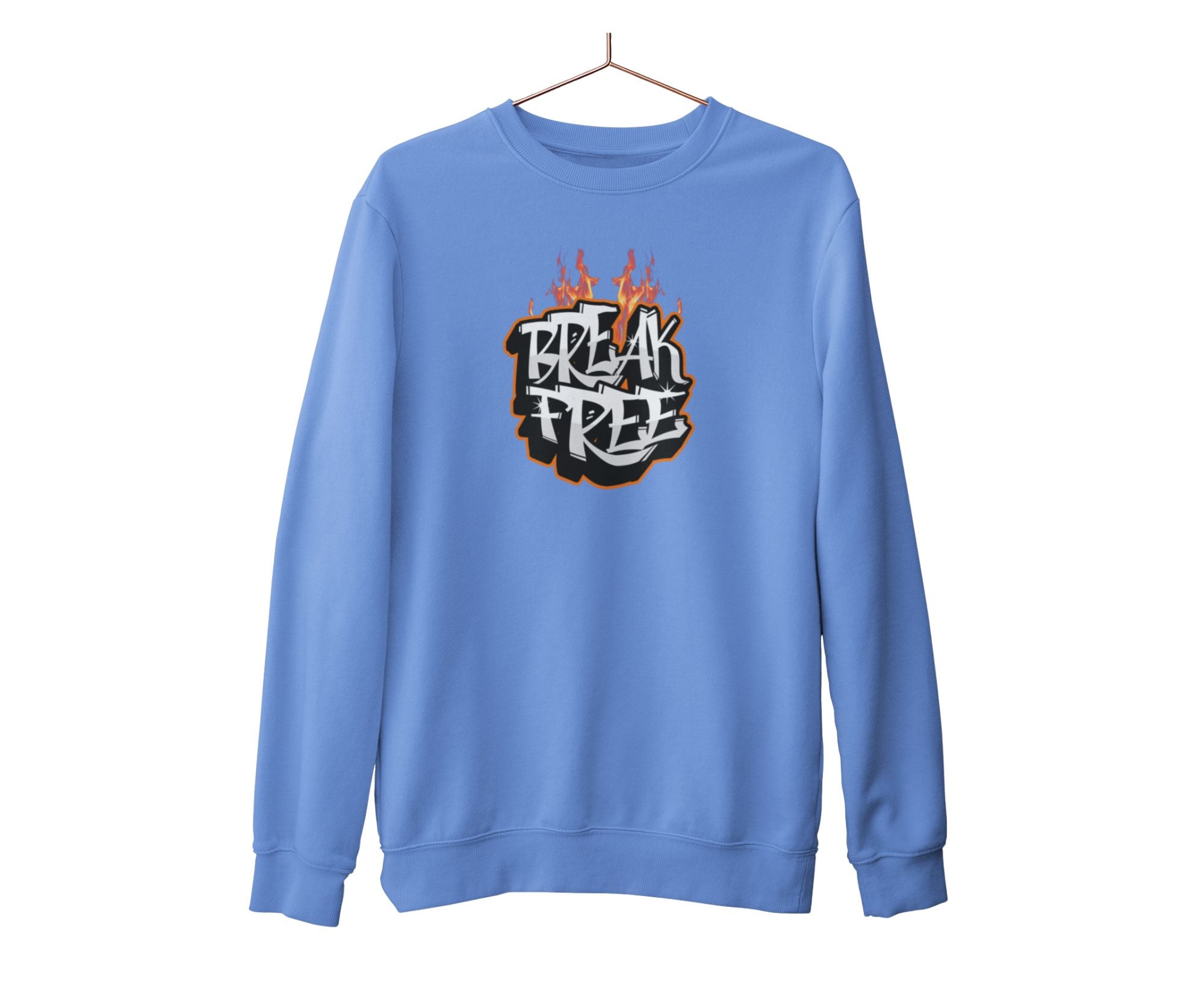 PBFSW | Break Free Sweatshirt Cornflower Blue