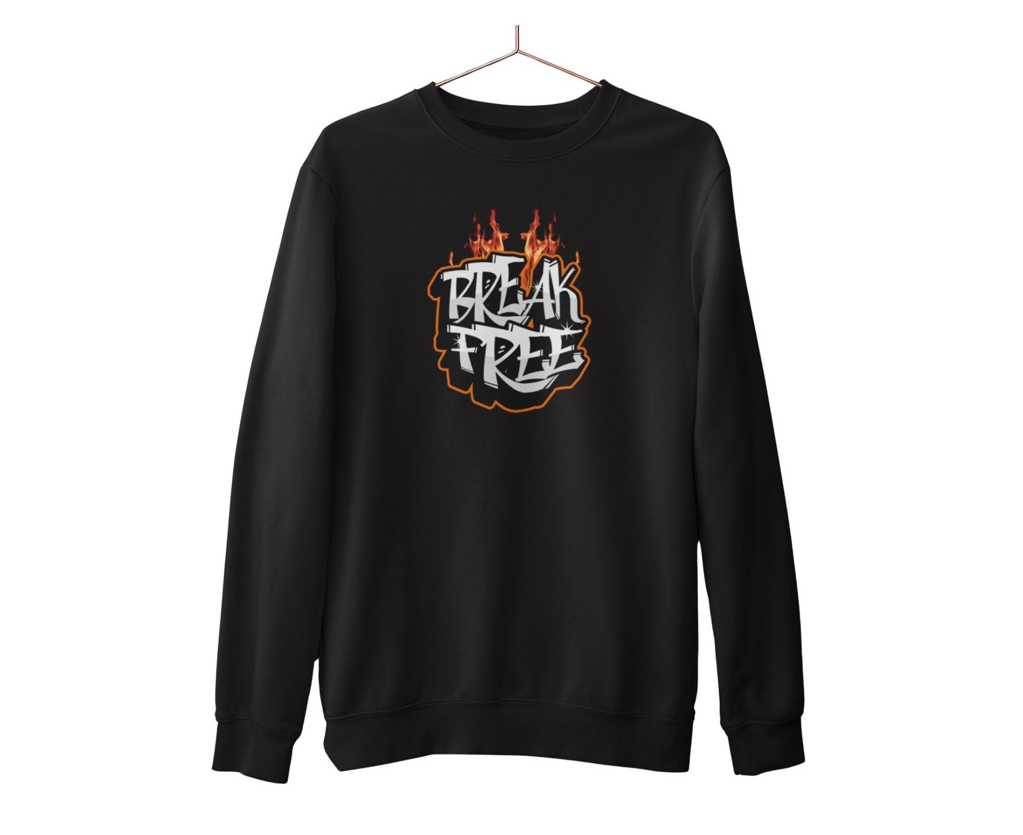 PBFSW | Break Free Sweatshirt Deep Black
