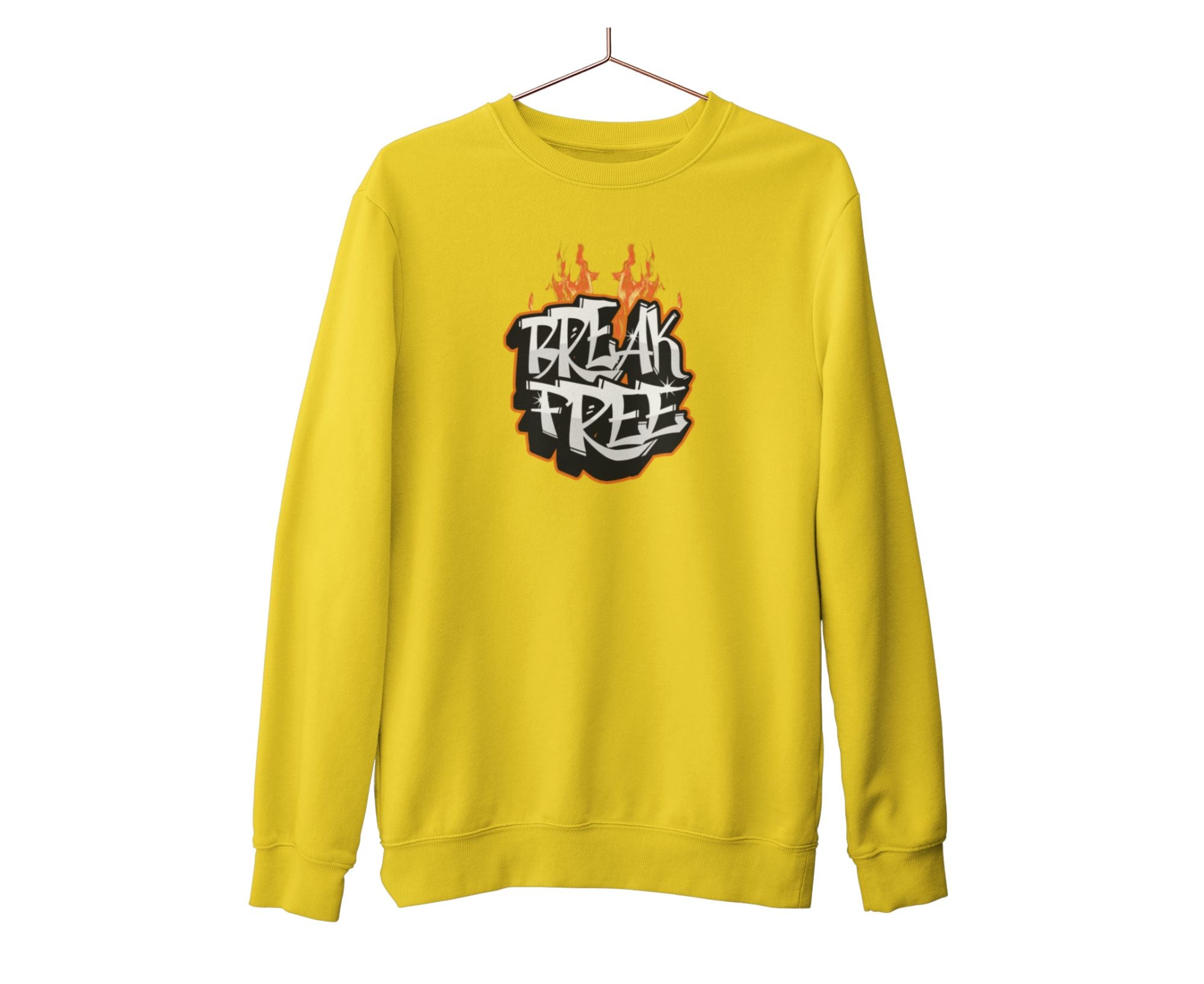PBFSW | Break Free Sweatshirt Gold
