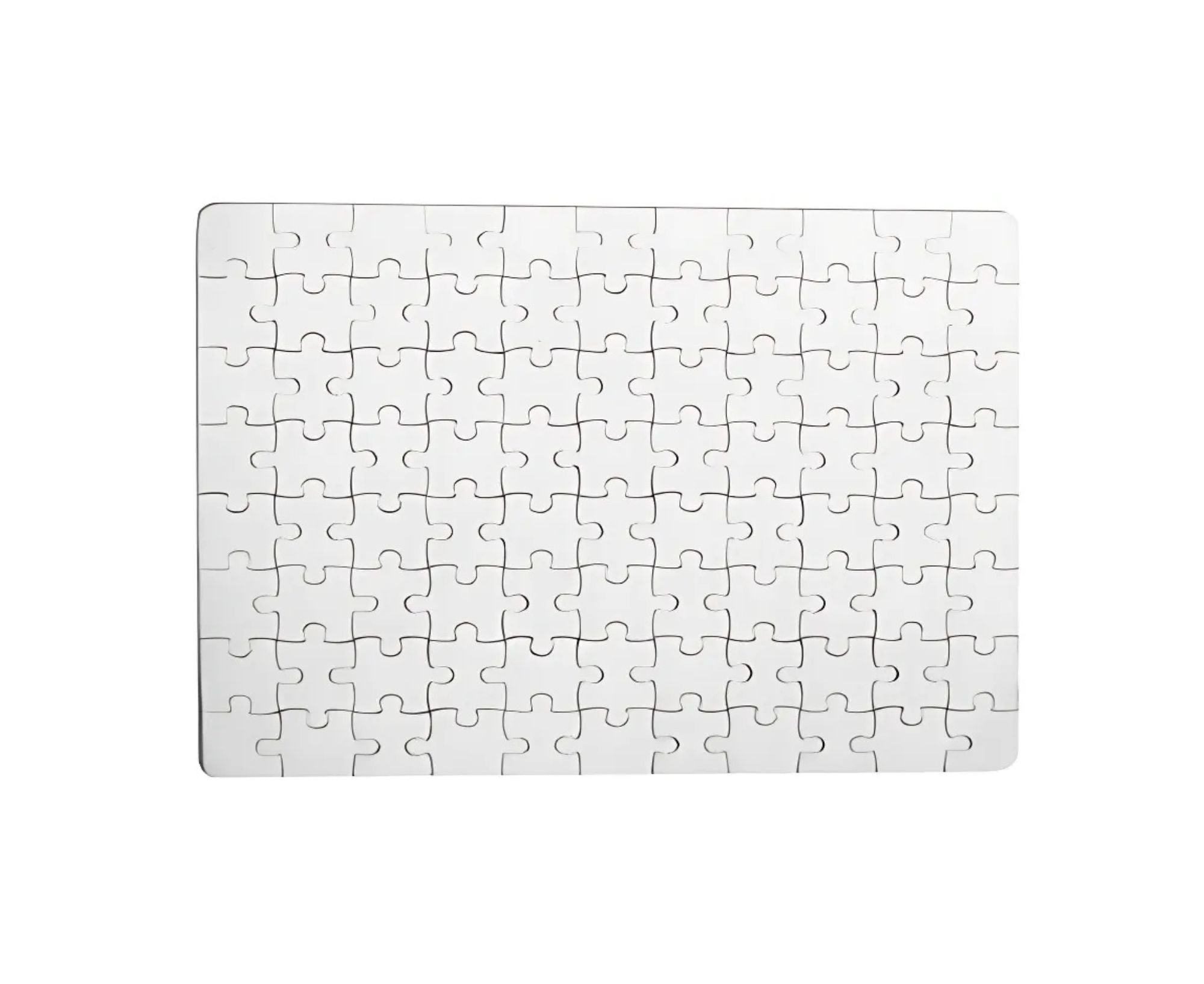 STSP80 | Subli Puzzle 80 pcs - 20x14 cm White