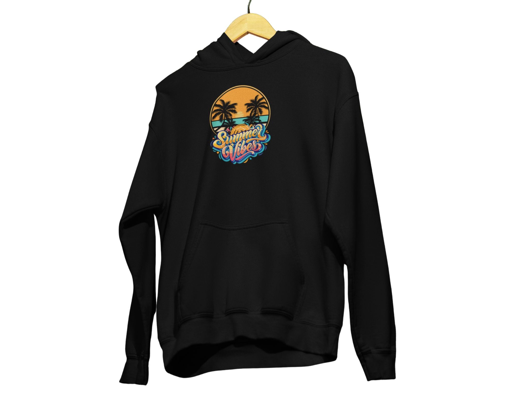 PSVH | Summer Vibes Hoodie Black