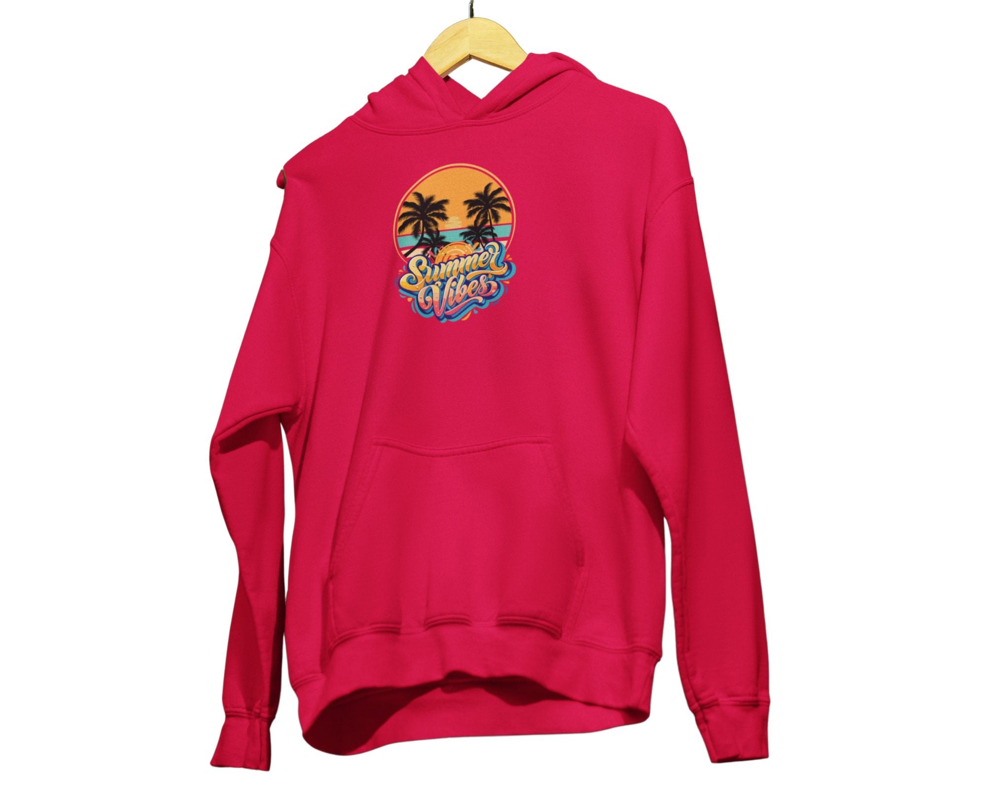 PSVH | Summer Vibes Hoodie Red