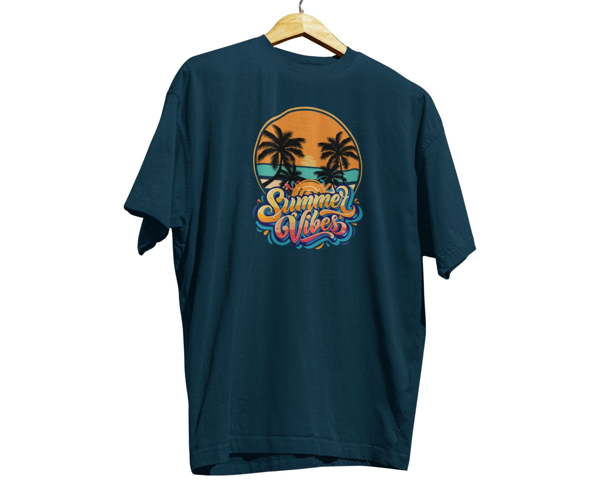 PSVT | Summer Vibes T-Shirt Navy