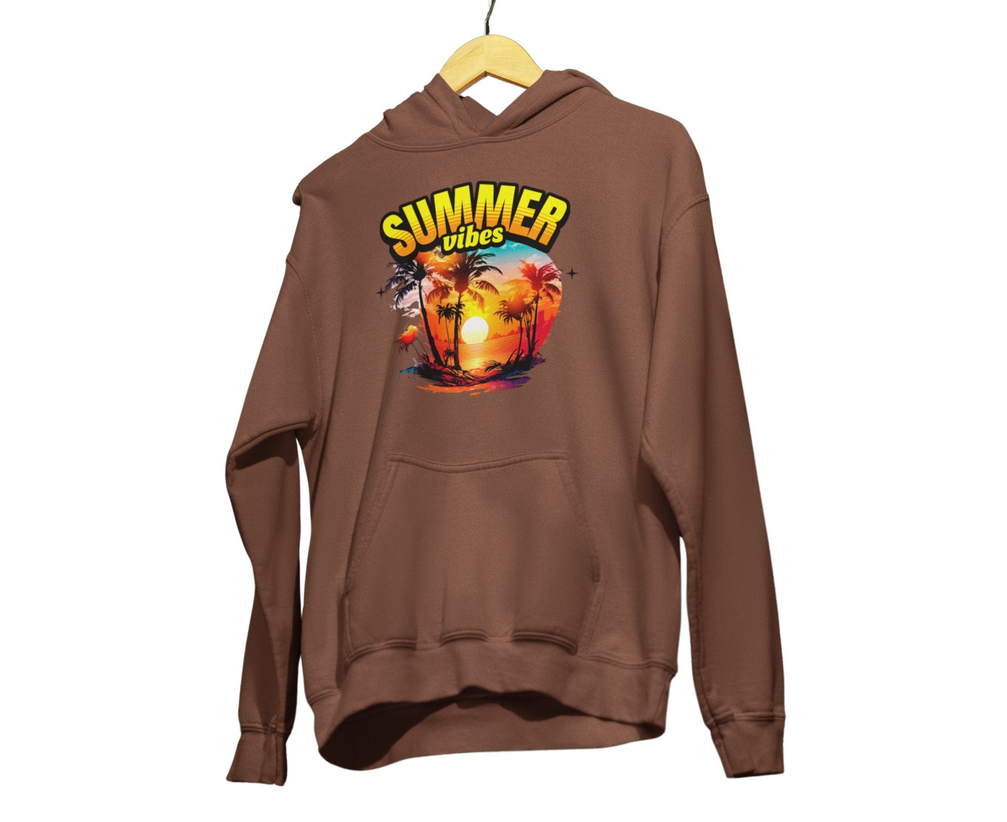 PTBH | Tropic Blaze Summer Vibes Hoodie Cocoa