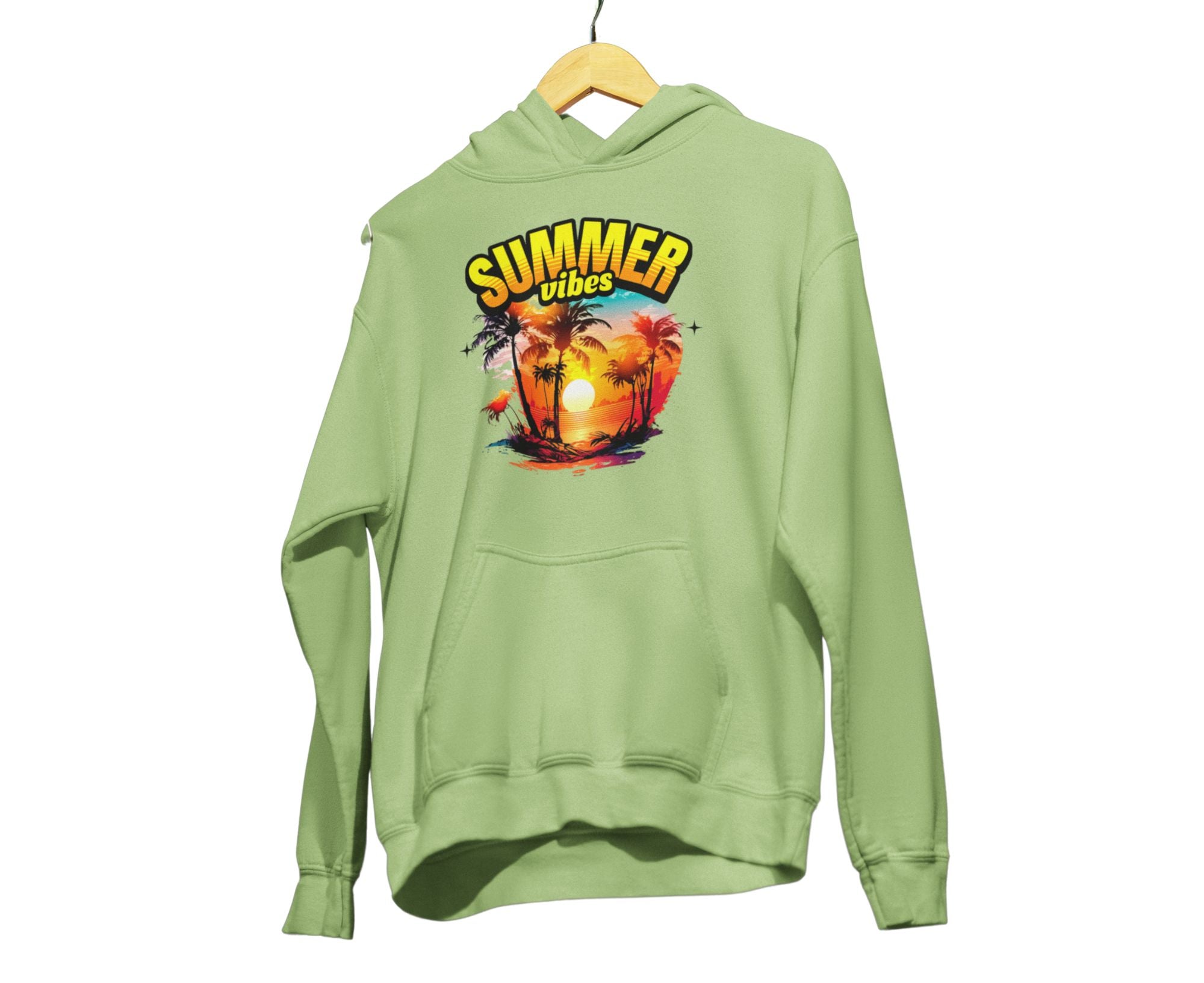 PTBH | Tropic Blaze Summer Vibes Hoodie Pistachio