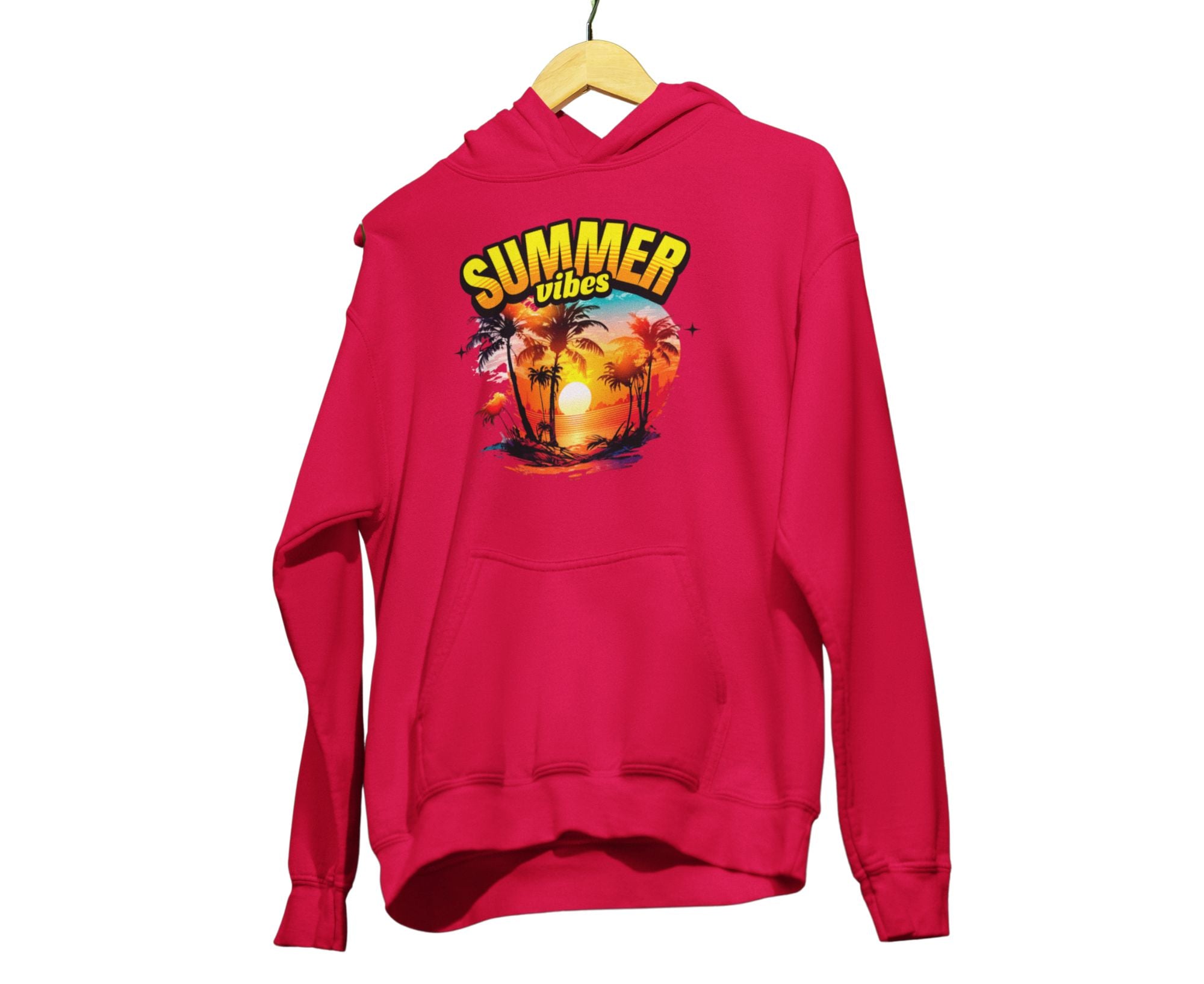 PTBH | Tropic Blaze Summer Vibes Hoodie Red
