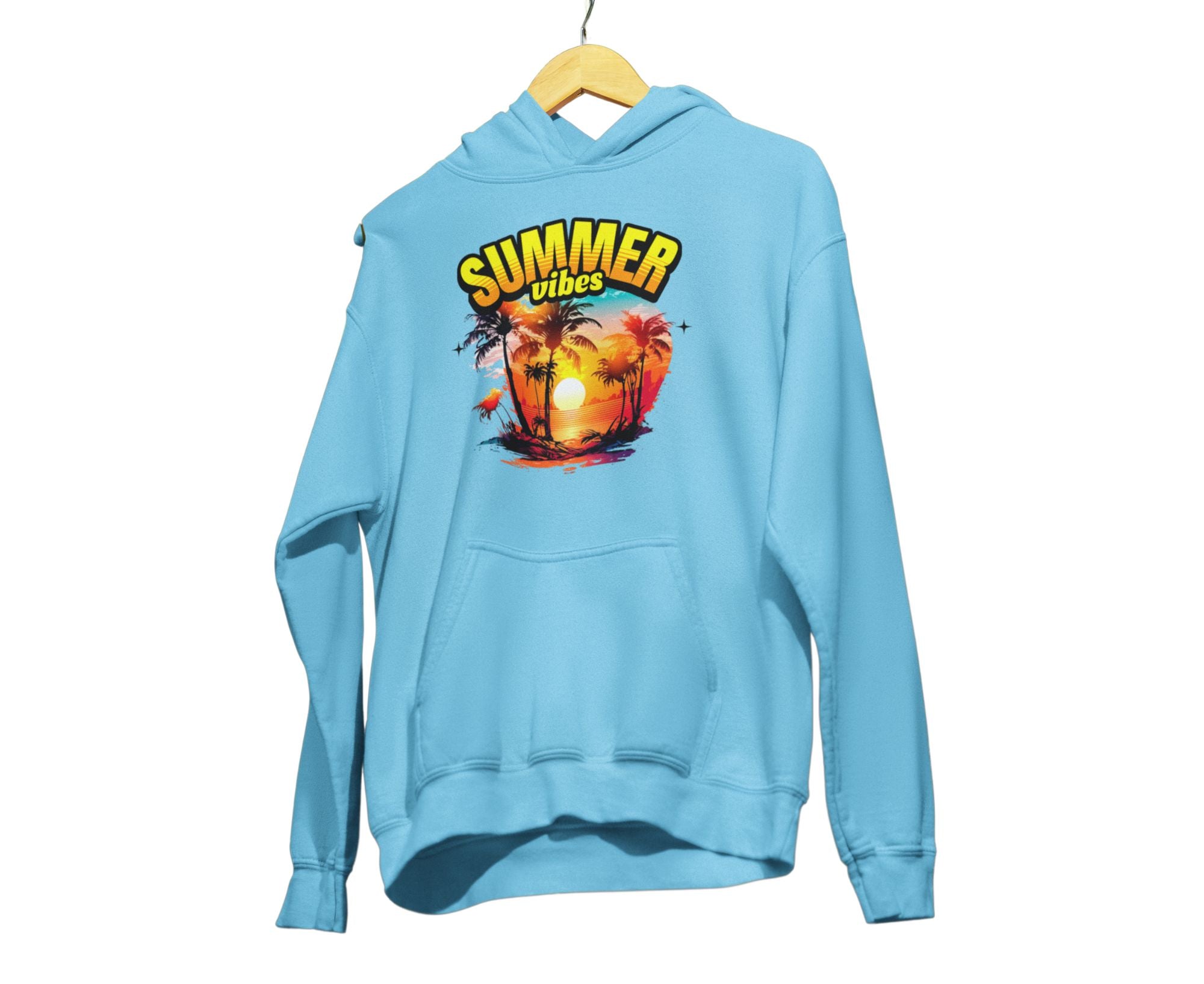 PTBH | Tropic Blaze Summer Vibes Hoodie Sky
