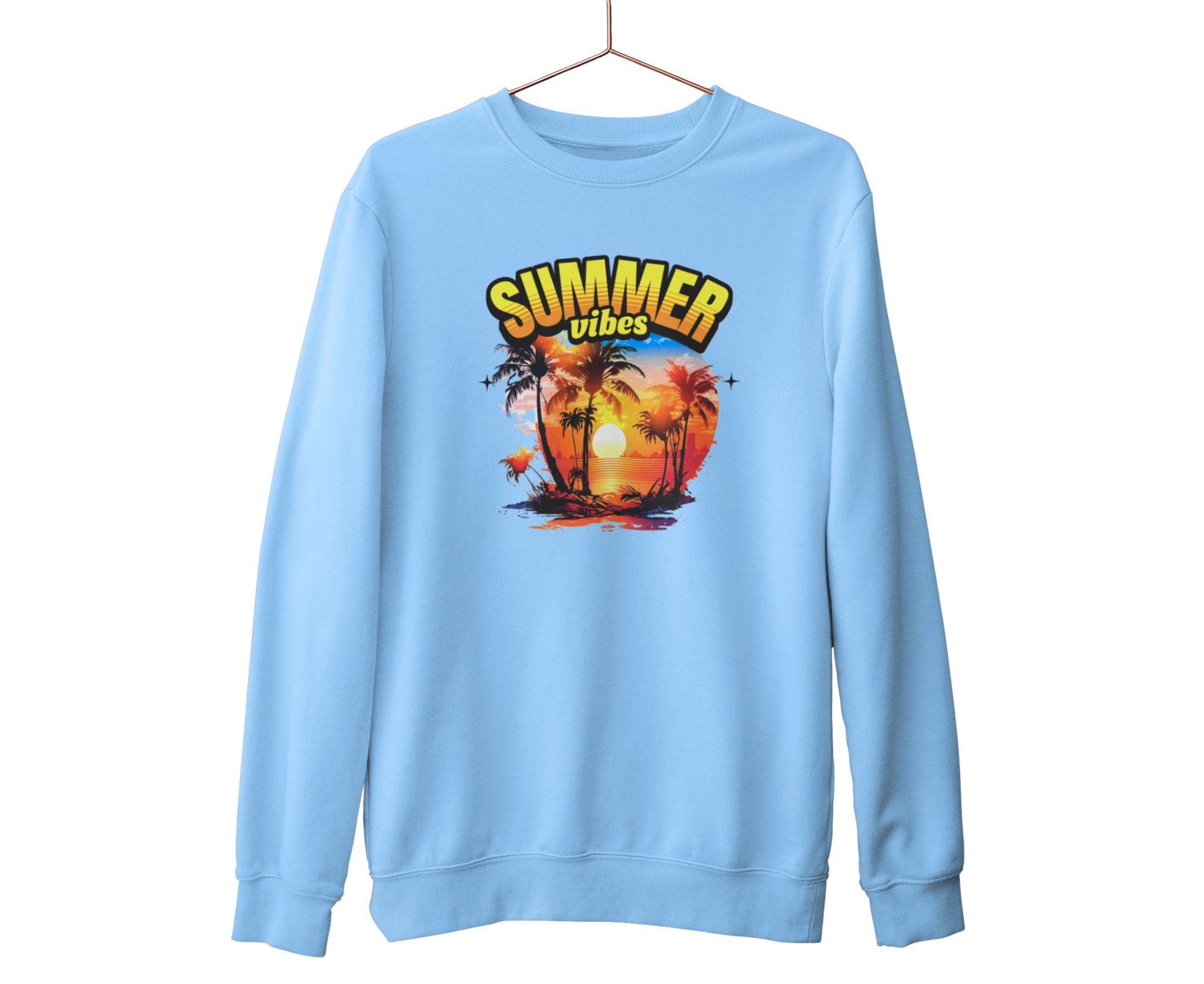 PTBSW | Tropic Blaze Summer Vibes Sweatshirt Bright Royal