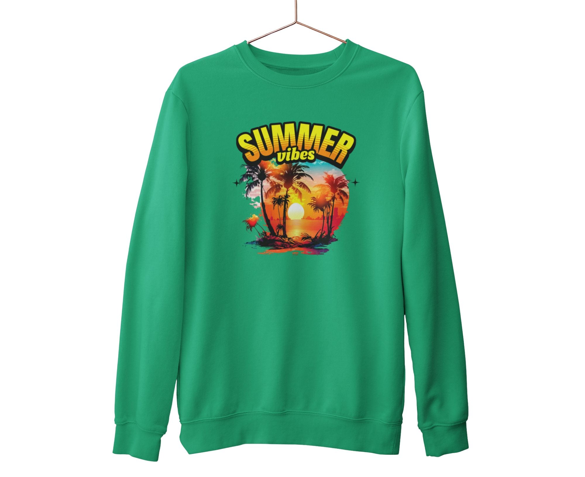 PTBSW | Tropic Blaze Summer Vibes Sweatshirt Jade