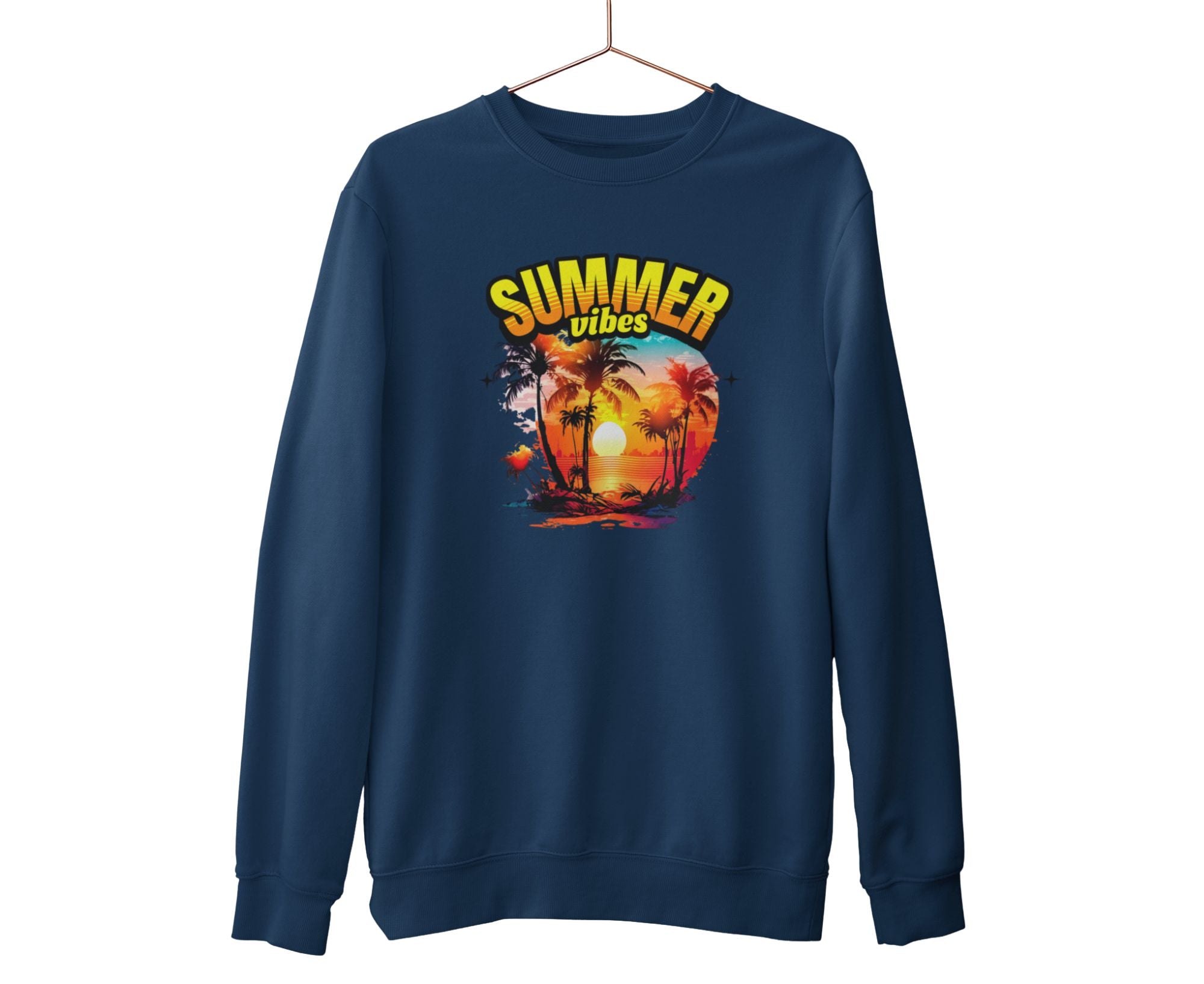 PTBSW | Tropic Blaze Summer Vibes Sweatshirt Oxford Navy
