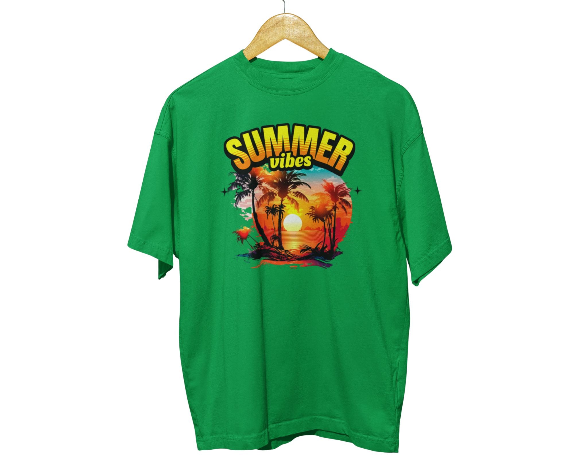 PTBT | Tropic Blaze Summer Vibes T-Shirt Irish Green