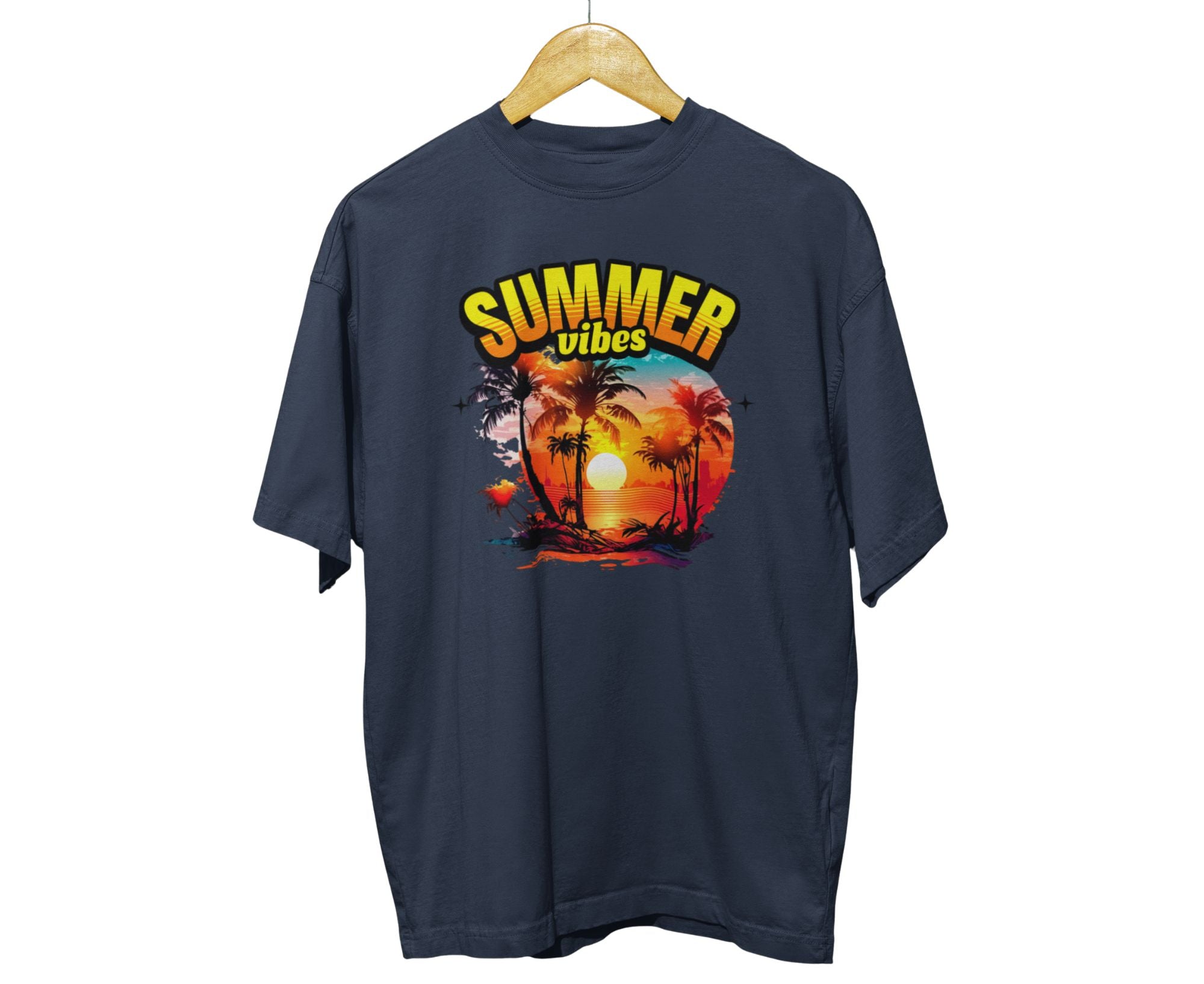 PTBT | Tropic Blaze Summer Vibes T-Shirt Navy